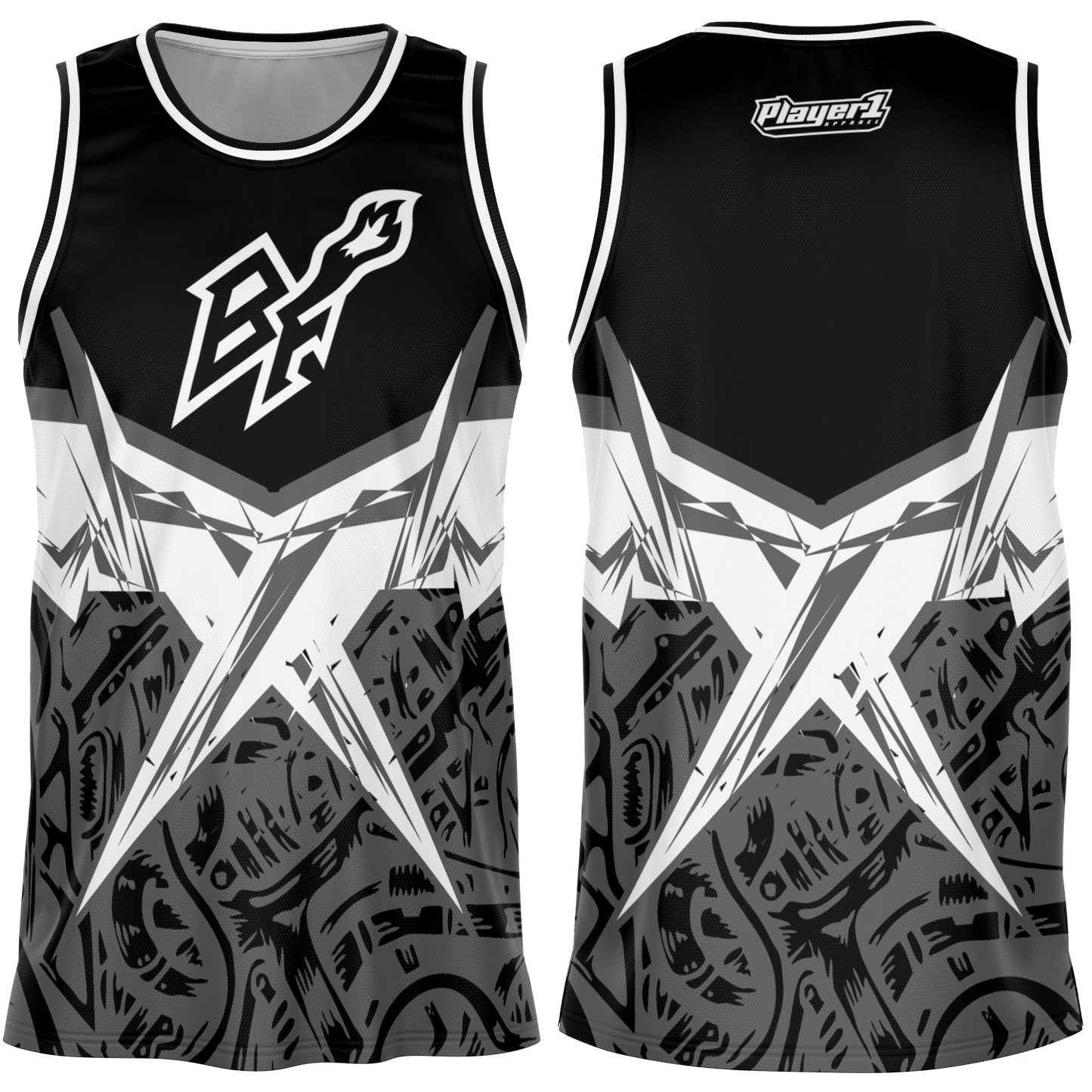 BlackFox Basketball Jersey