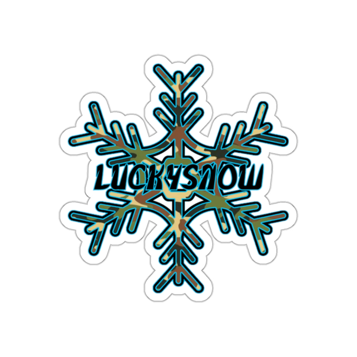 LuckySnow Stickers