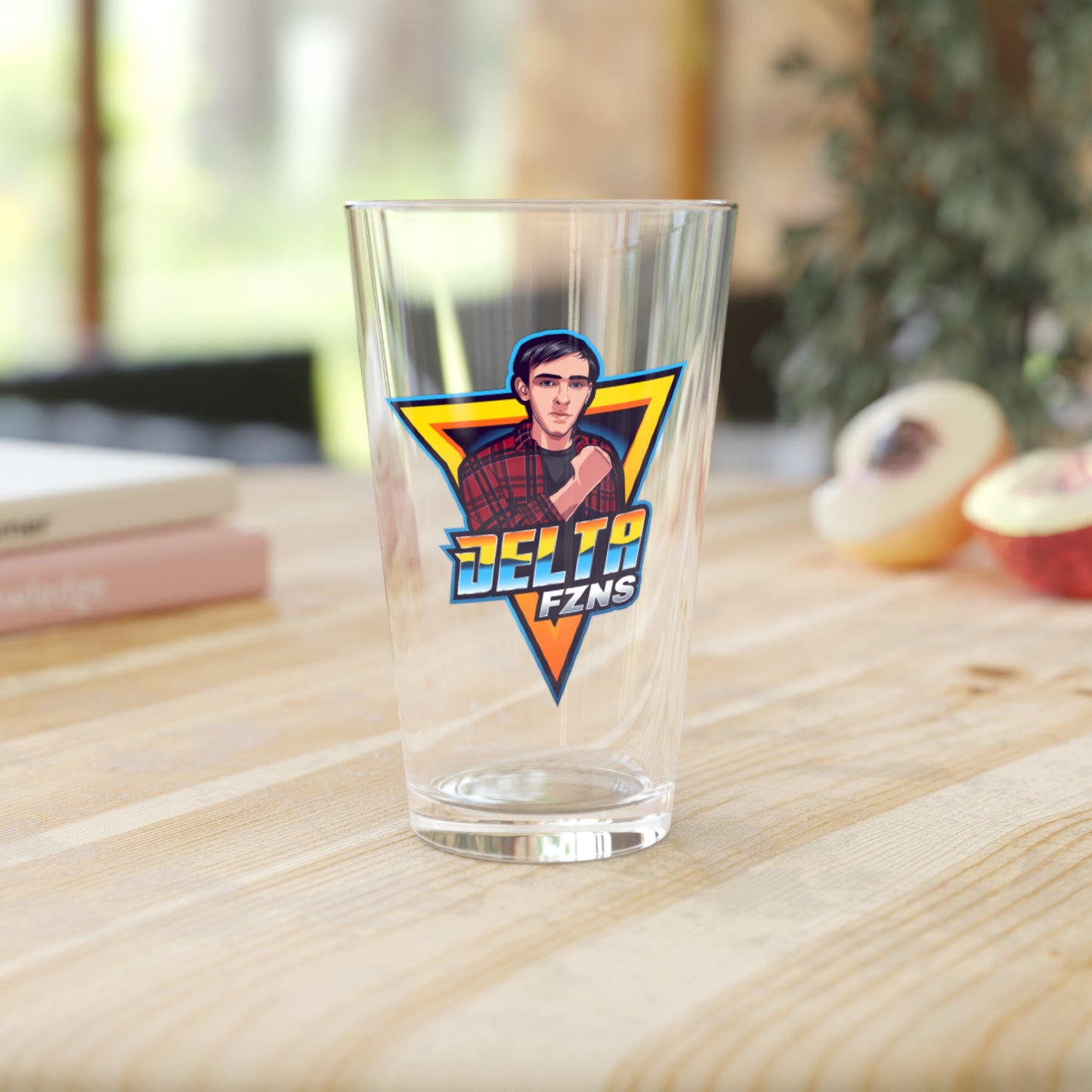 Delta FZNS Pint Glass, 16oz