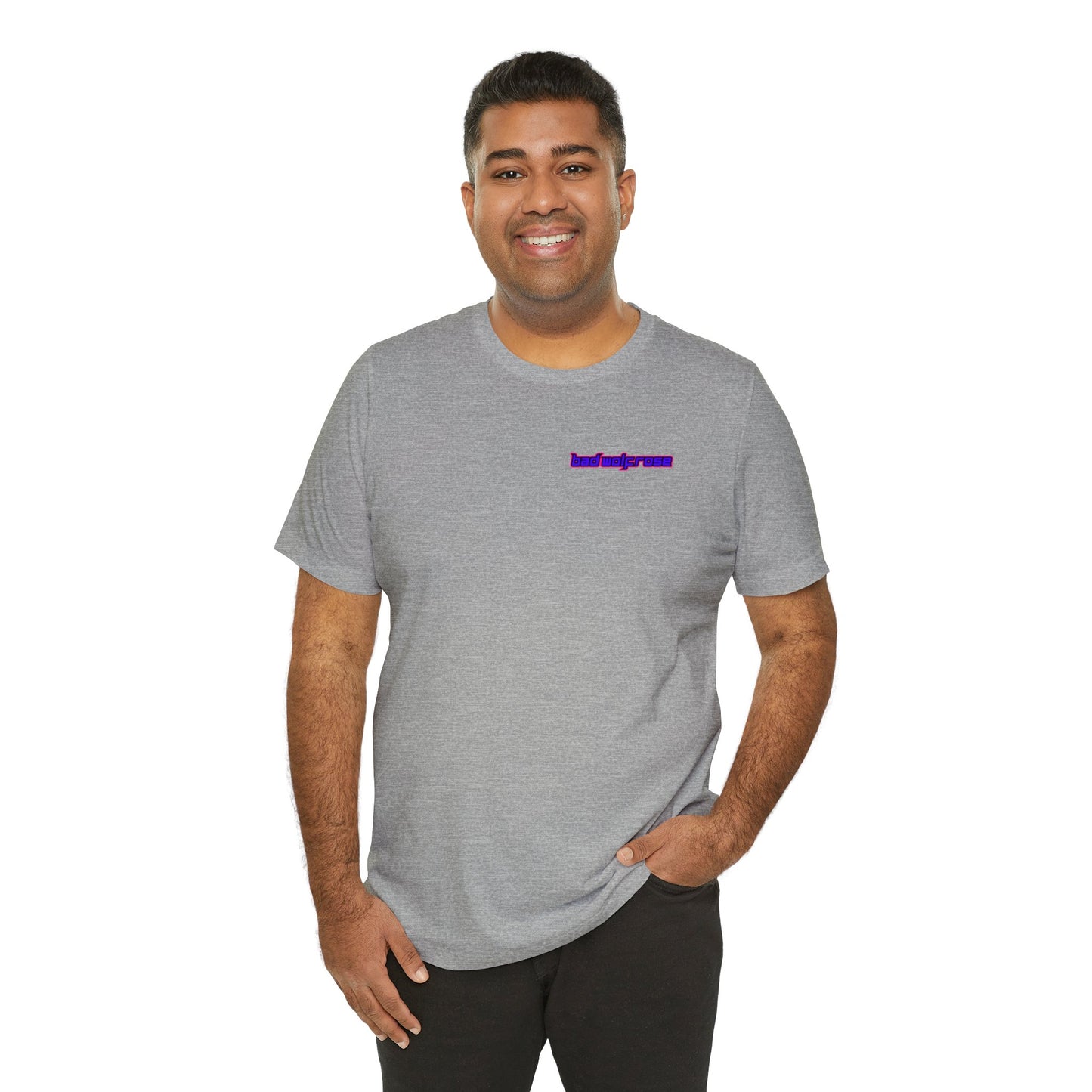 BadWolfRose Back Print Unisex T-shirt
