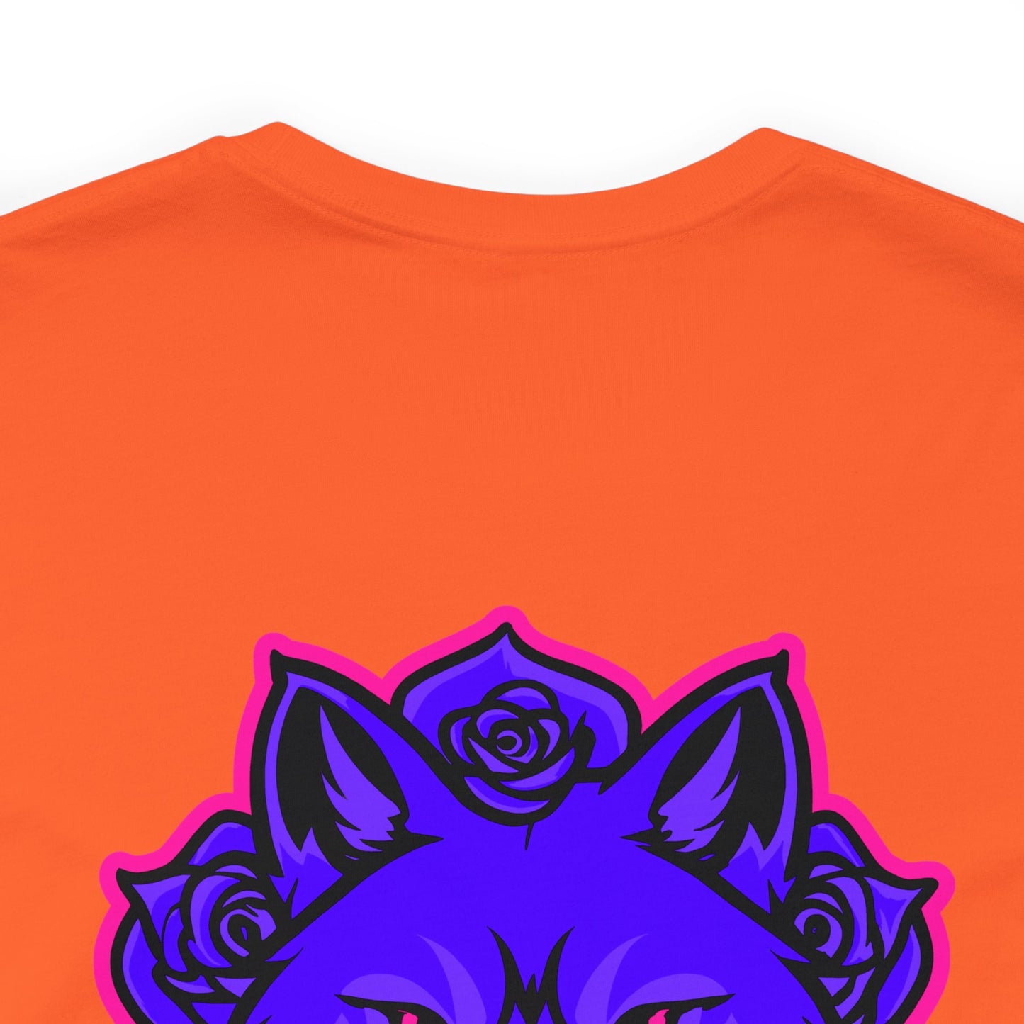 BadWolfRose Back Print Unisex T-shirt