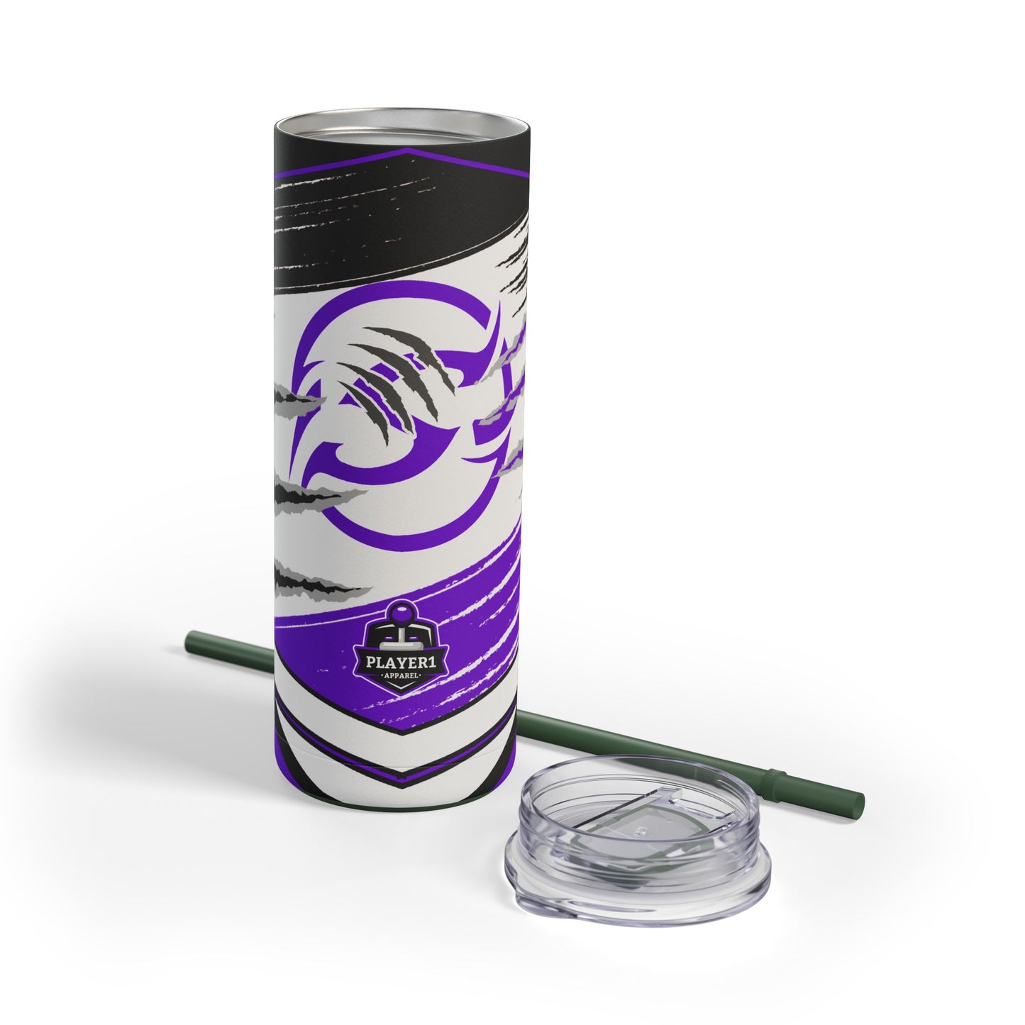 YoBoyScar Skinny Matte Tumbler, 20oz