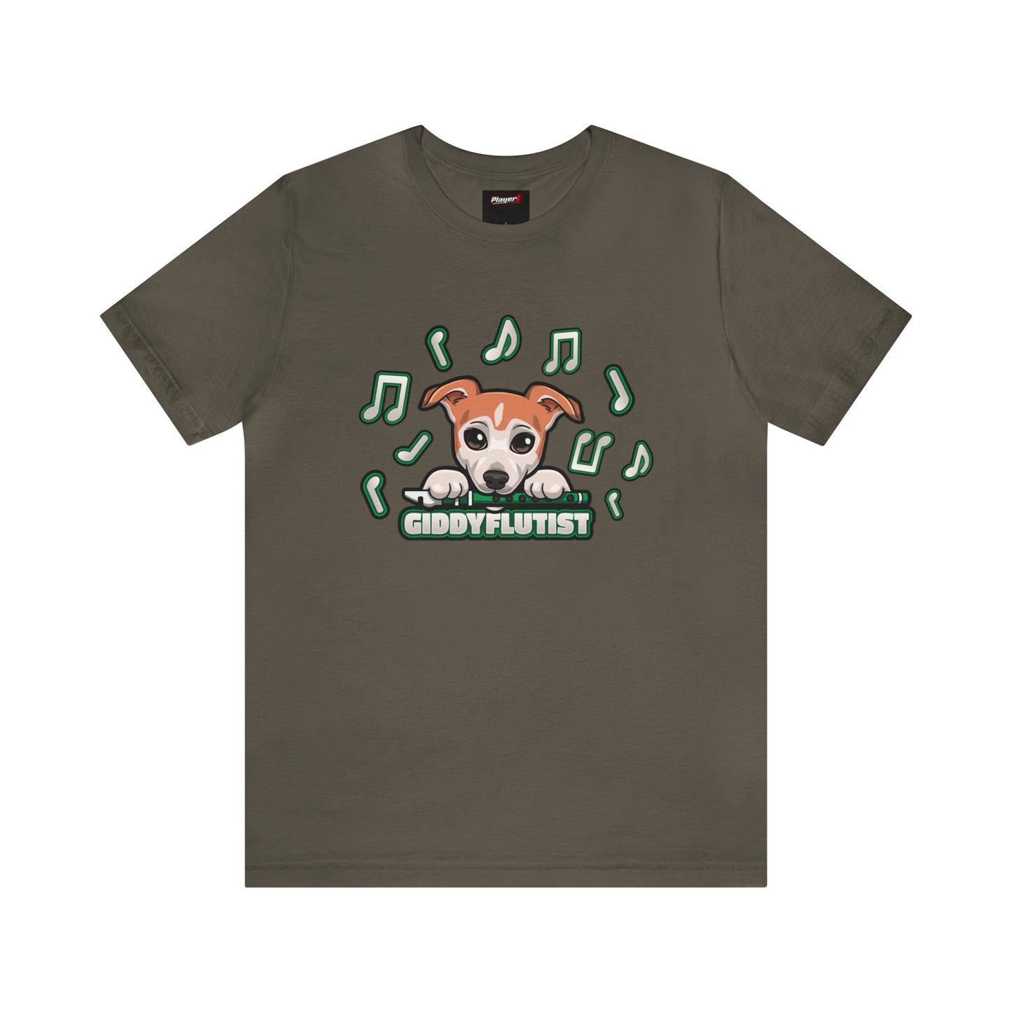 GiddyFlutist Notes Unisex T-Shirt