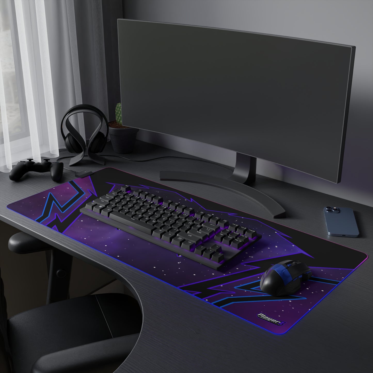 Darth Hrafn LED Gaming Mouse Pad