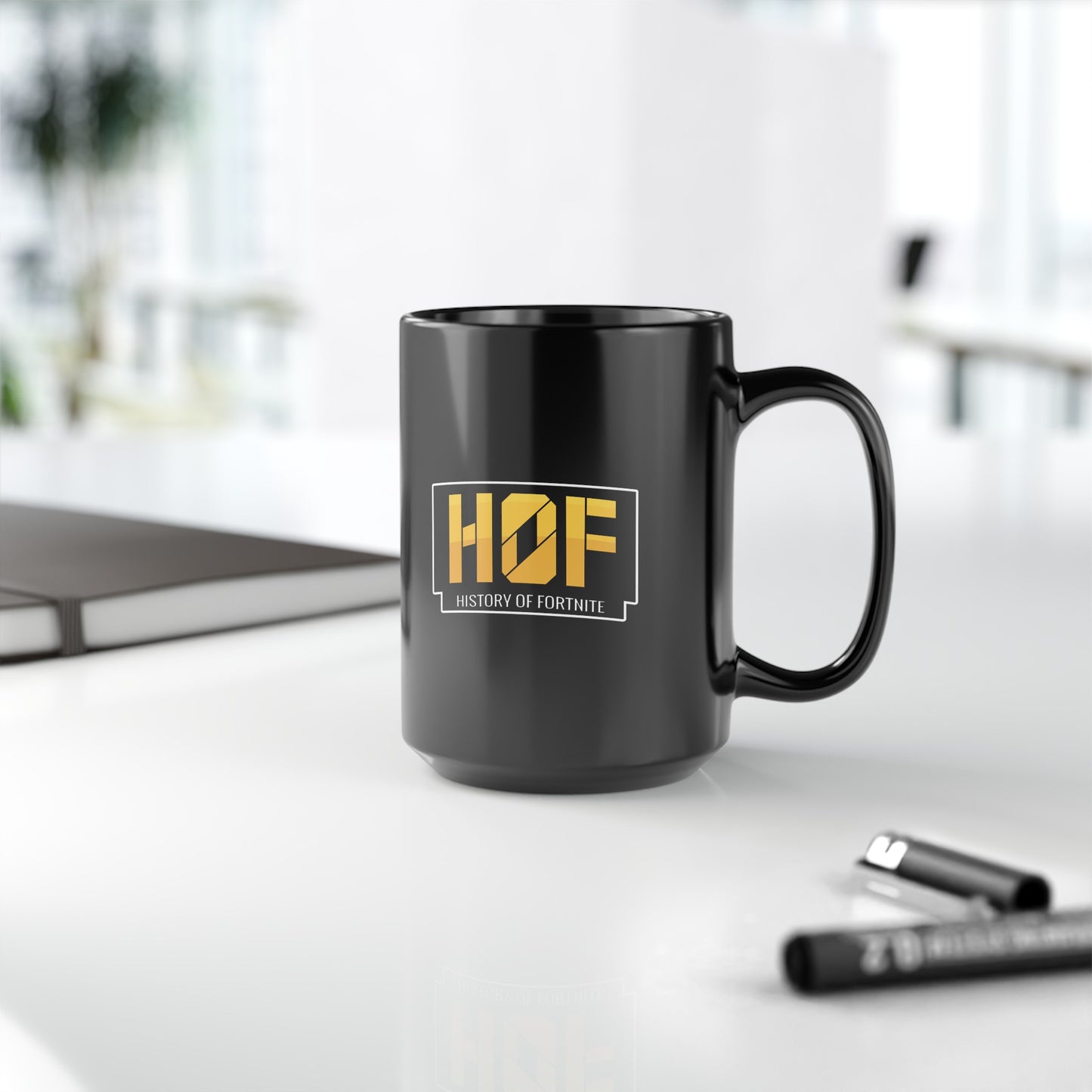 History Of FN Black Mug, 15oz