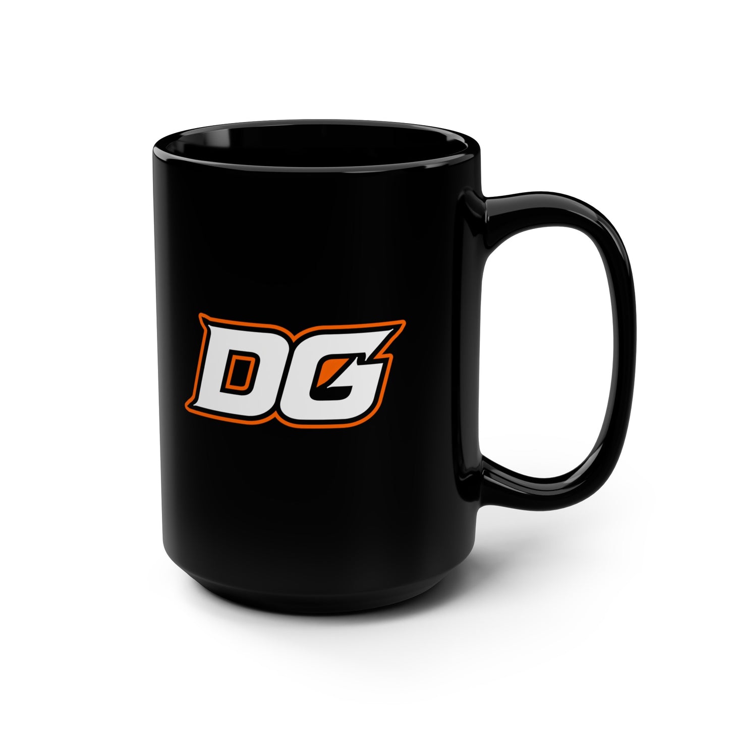 Defy Gravity Black Mug, 15oz