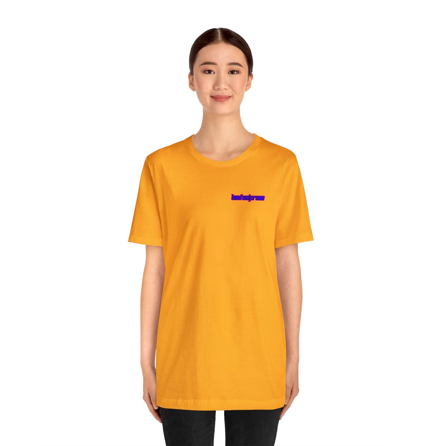 BadWolfRose Back Print Unisex T-shirt