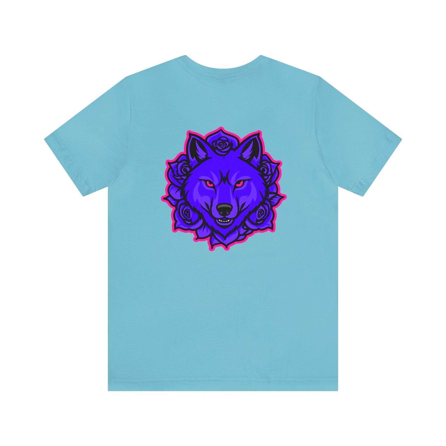 BadWolfRose Back Print Unisex T-shirt
