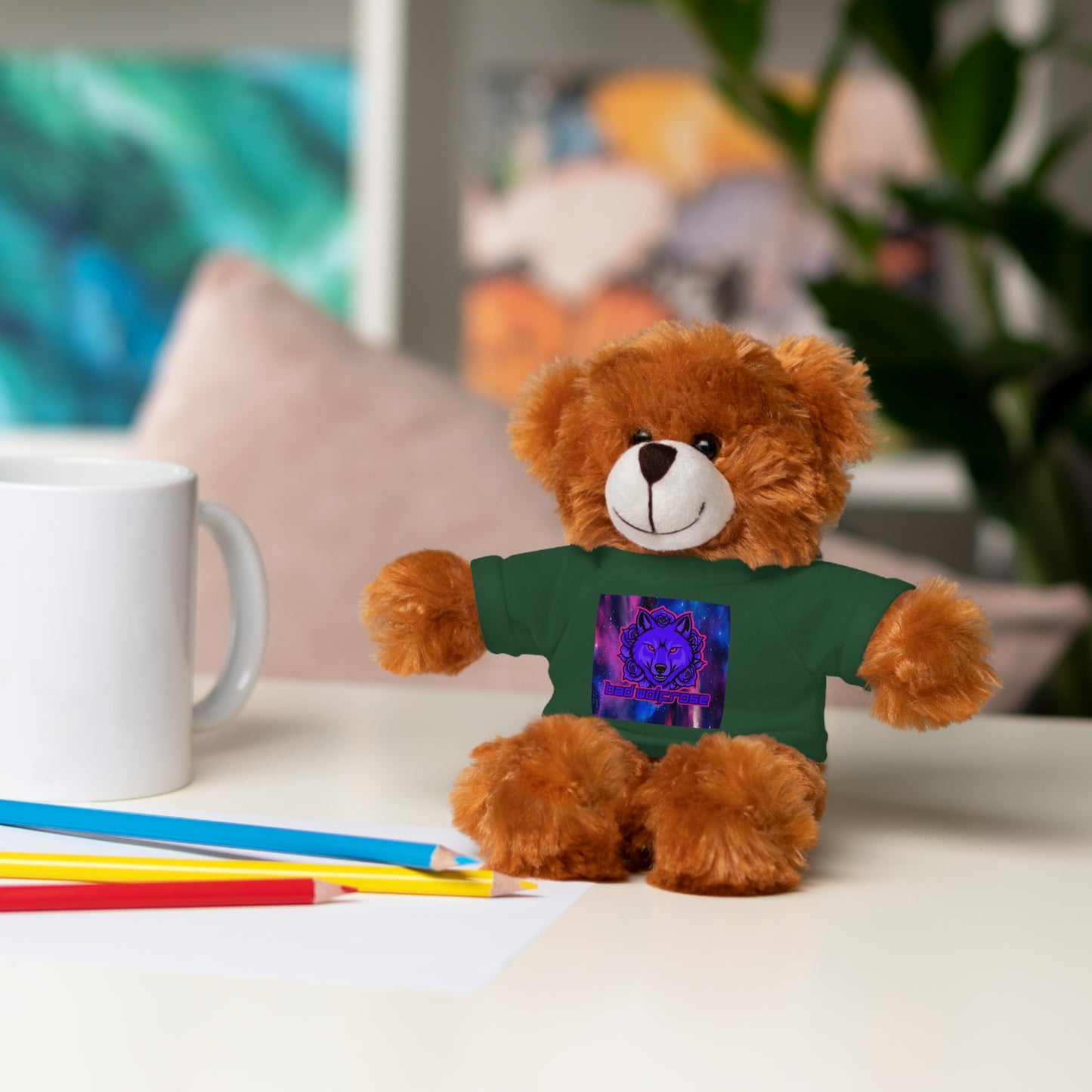 BadWolfRose Space Stuffed Animals with Tee