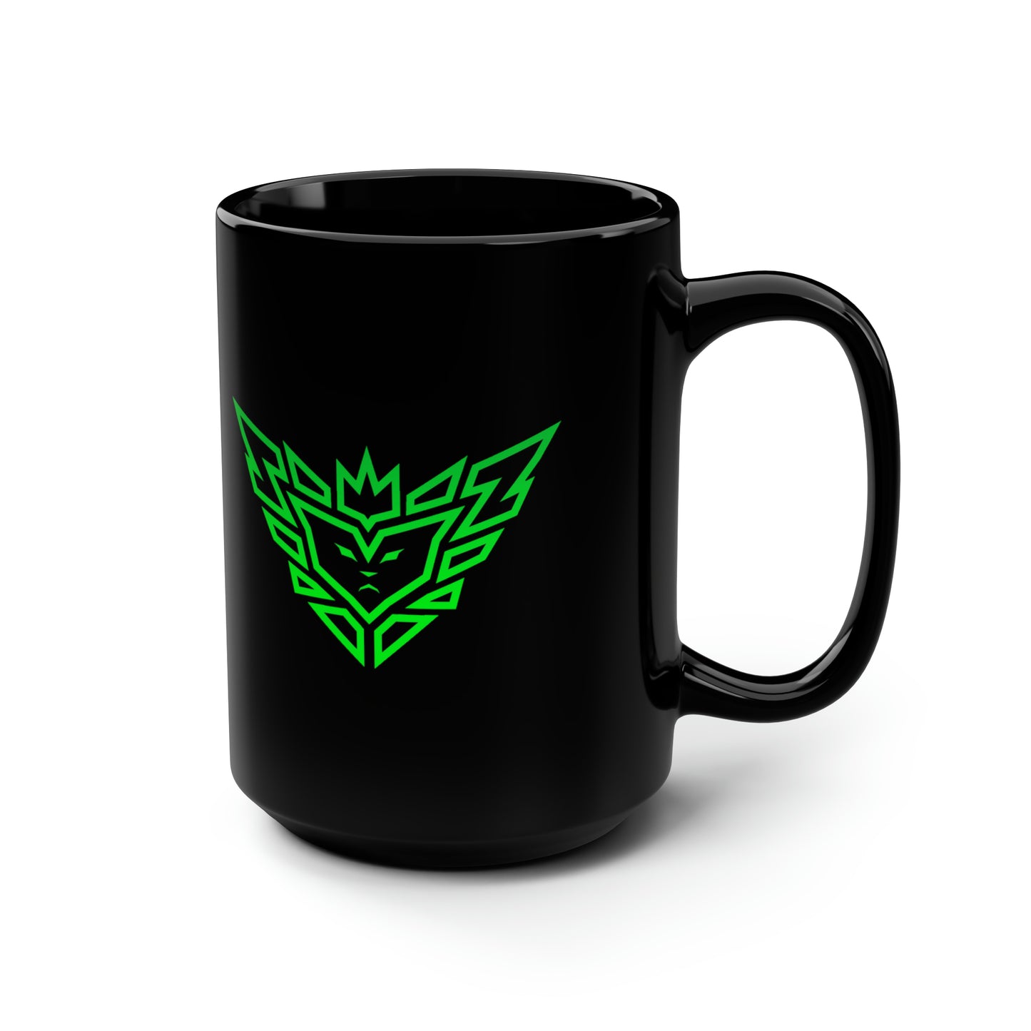 Hezekiah Black Mug, 15oz