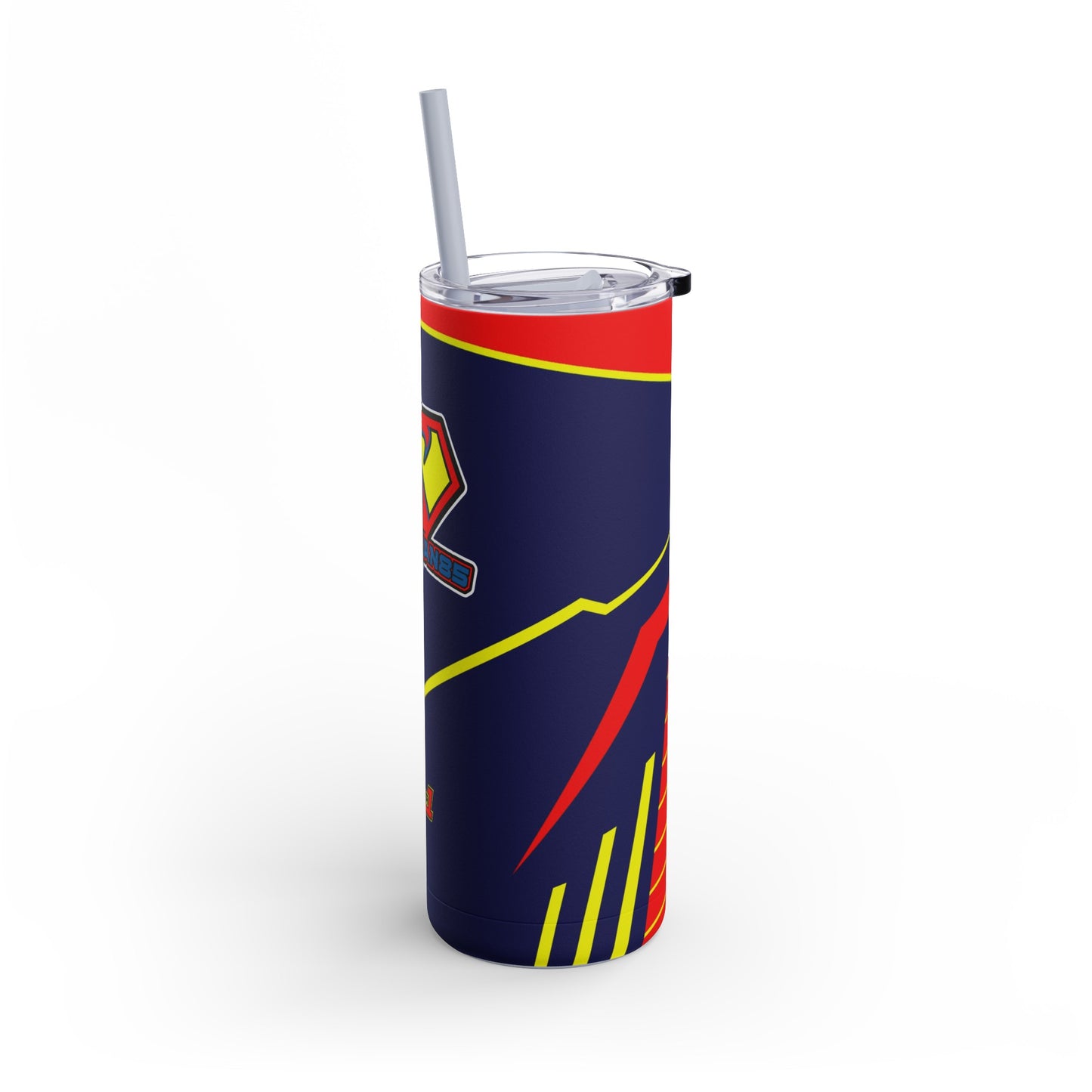 Superman85 Skinny Matte Tumbler, 20oz