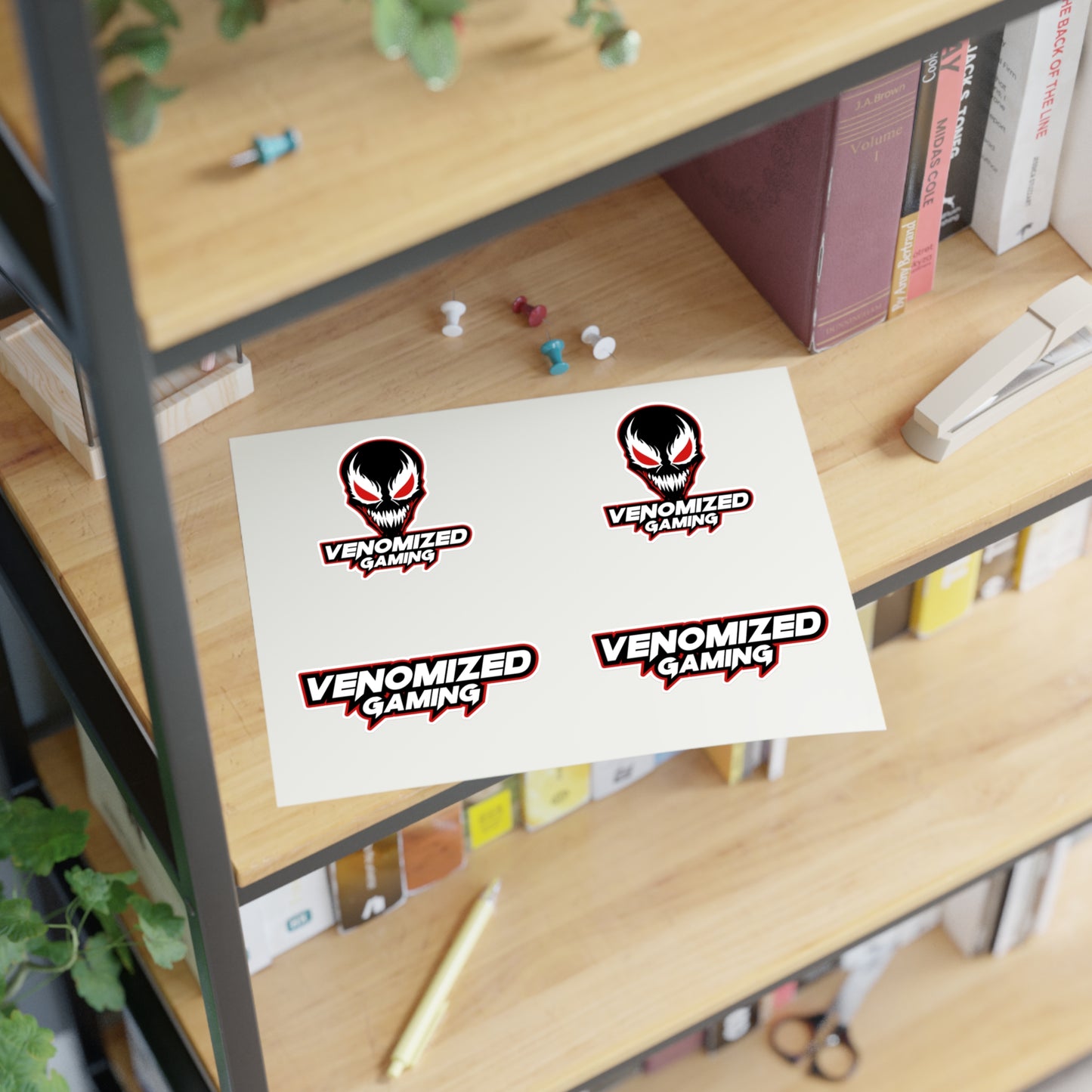 Venomized Gaming Sticker Sheets