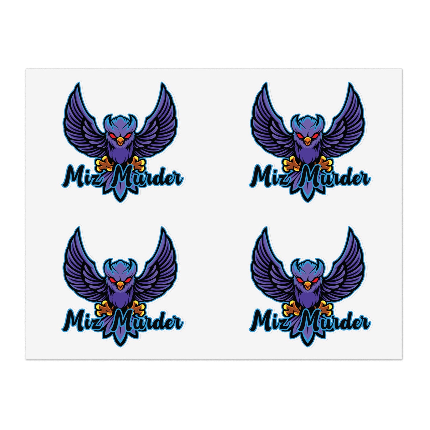 Miz Murder Sticker Sheets