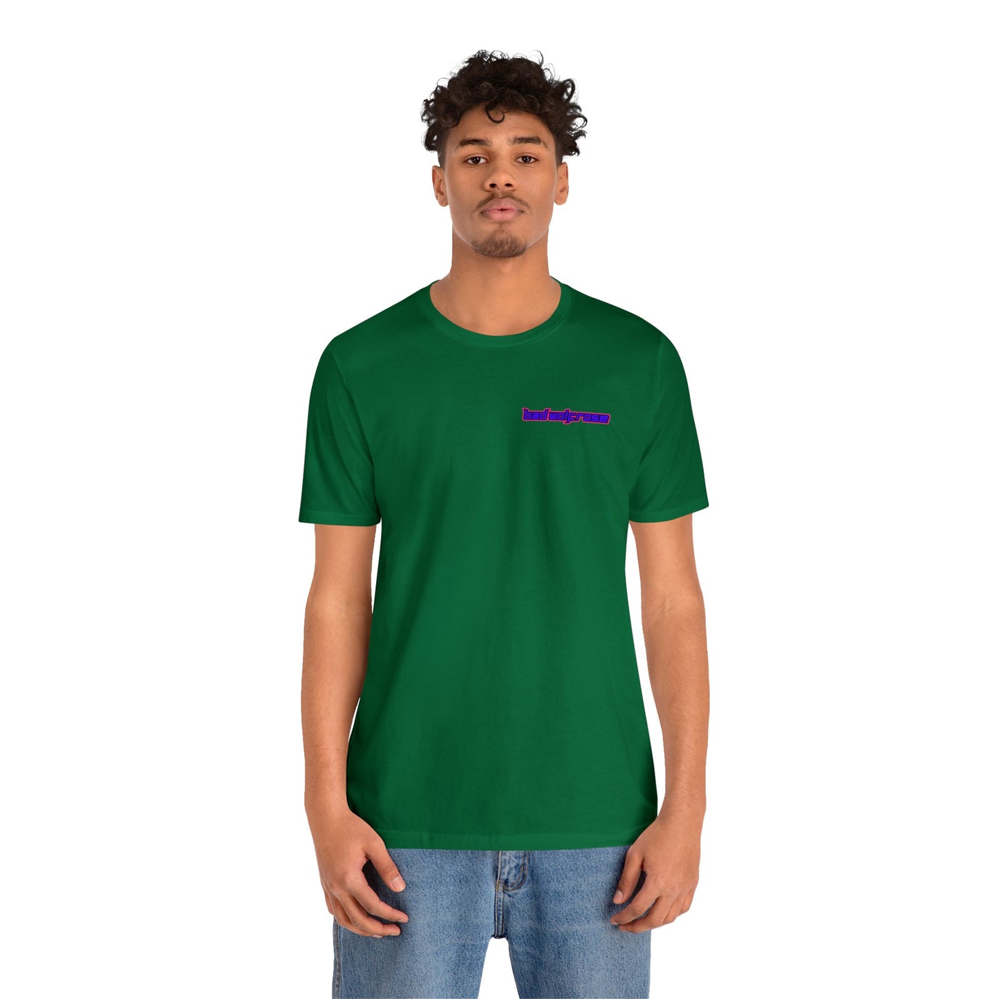 BadWolfRose Back Print Unisex T-shirt