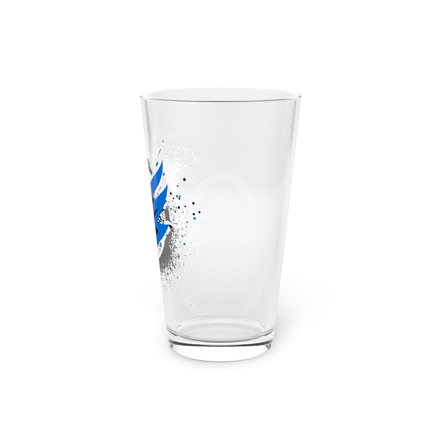 Thermal Break Graffiti Pint Glass, 16oz