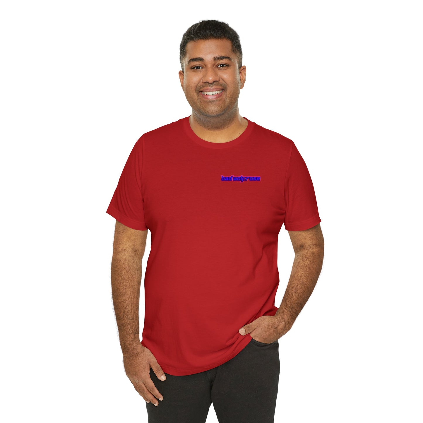 BadWolfRose Back Print Unisex T-shirt