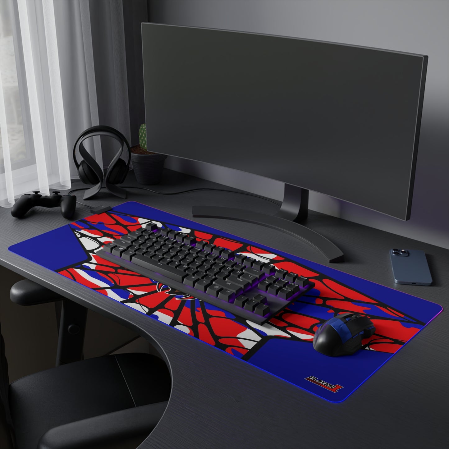 Spiderman8888 LED Gaming Mouse Pad