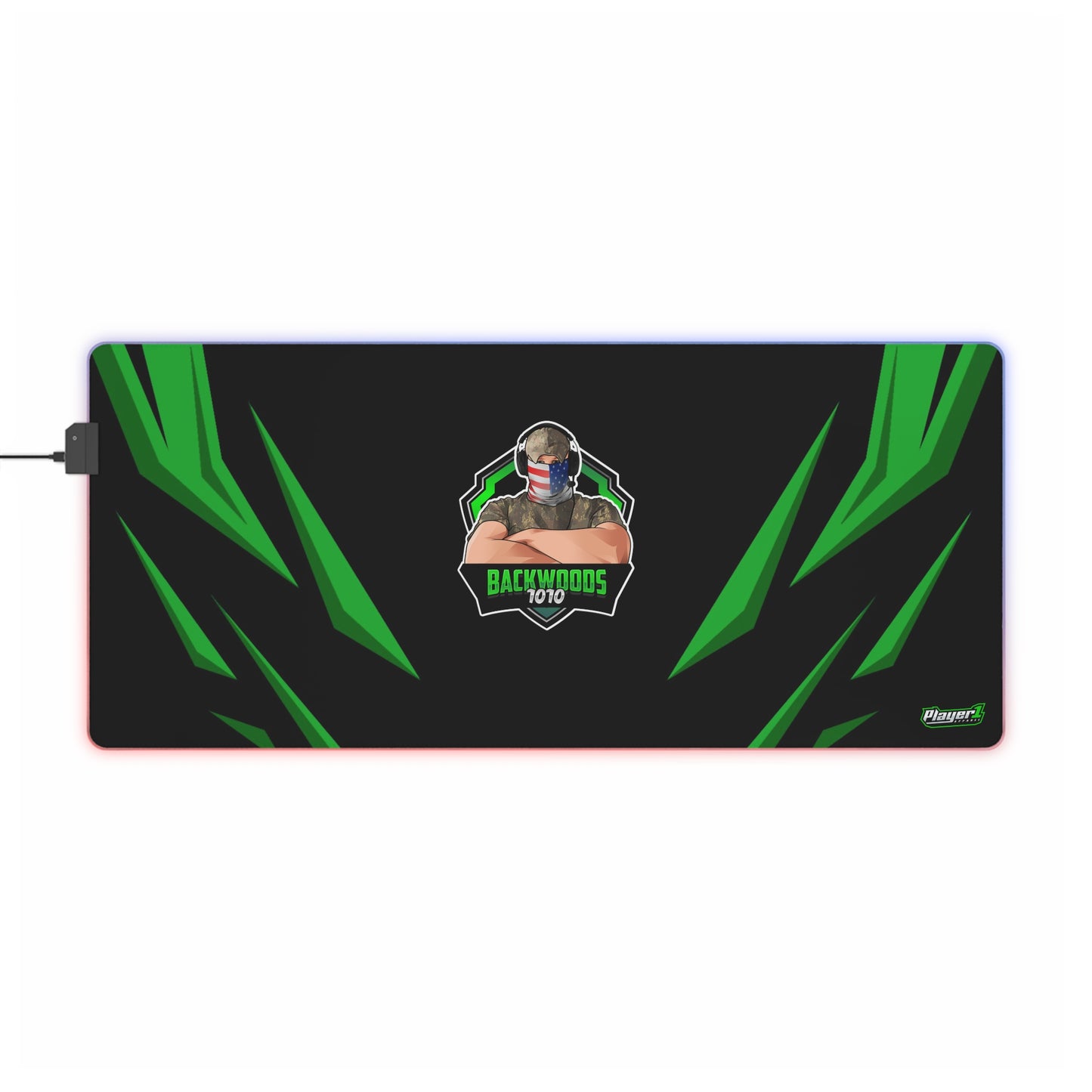 Backwoods1010 LED Gaming Mouse Pad