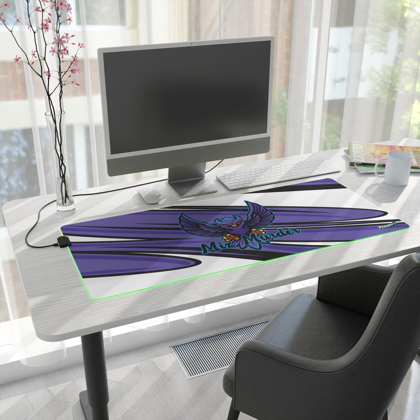 Miz Murder LED Gaming Mouse Pad