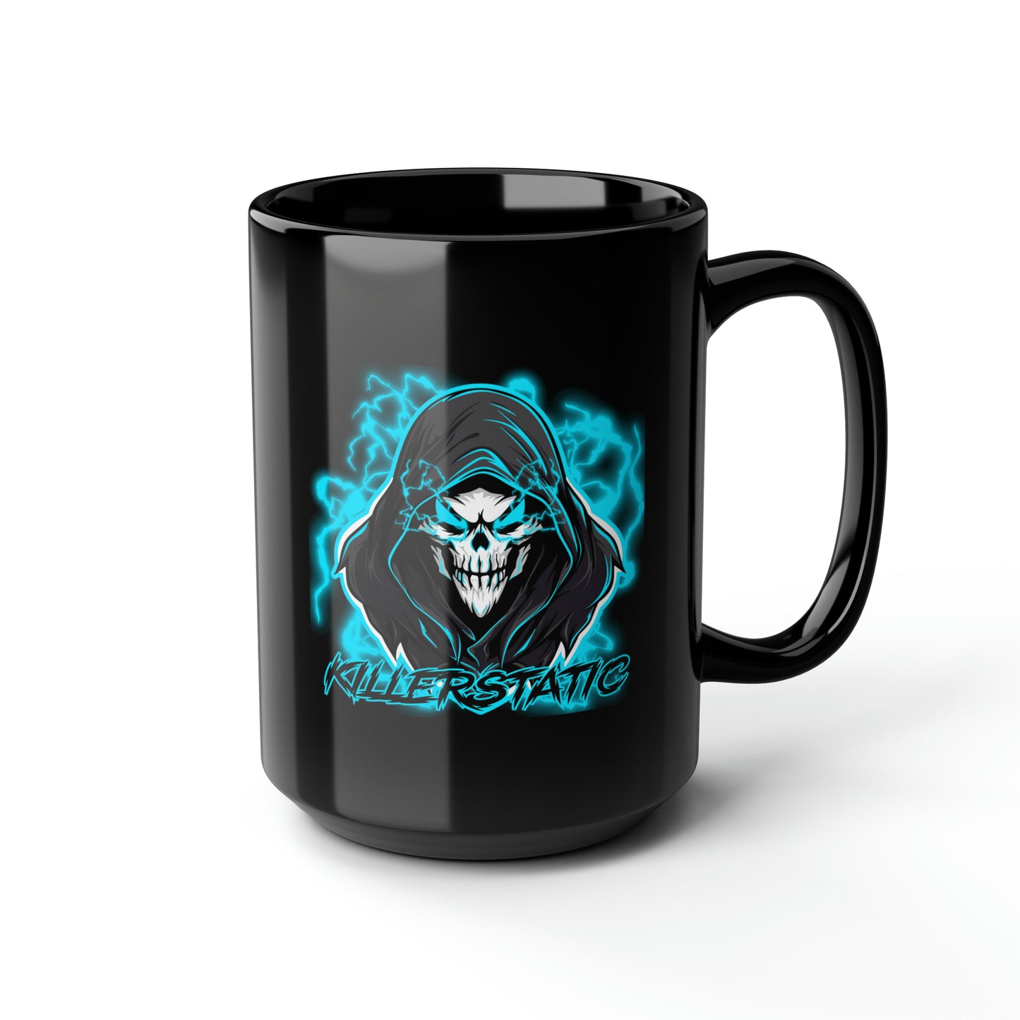 KillerStatic Black Mug, 15oz