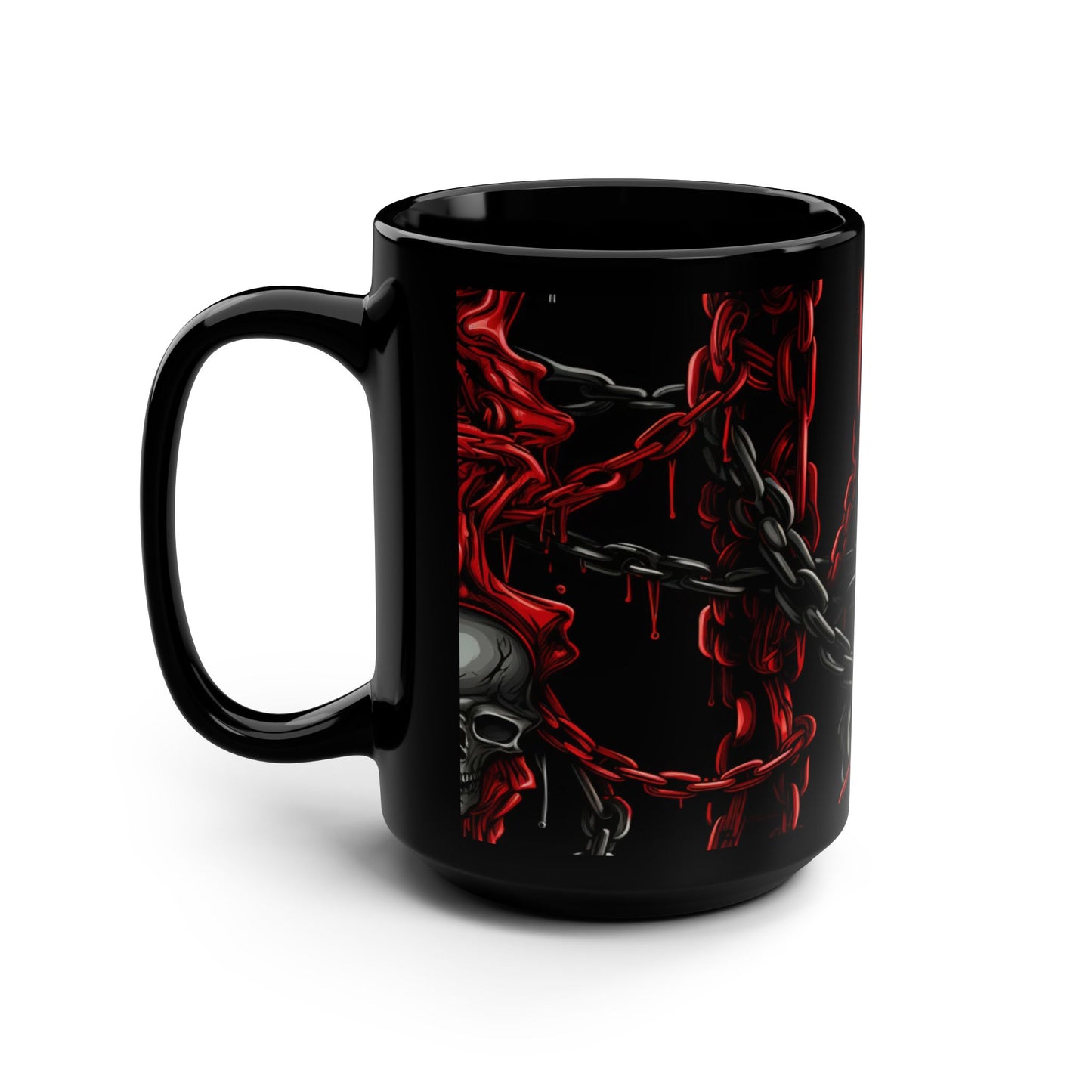 DevilWolf Black Mug, 15oz