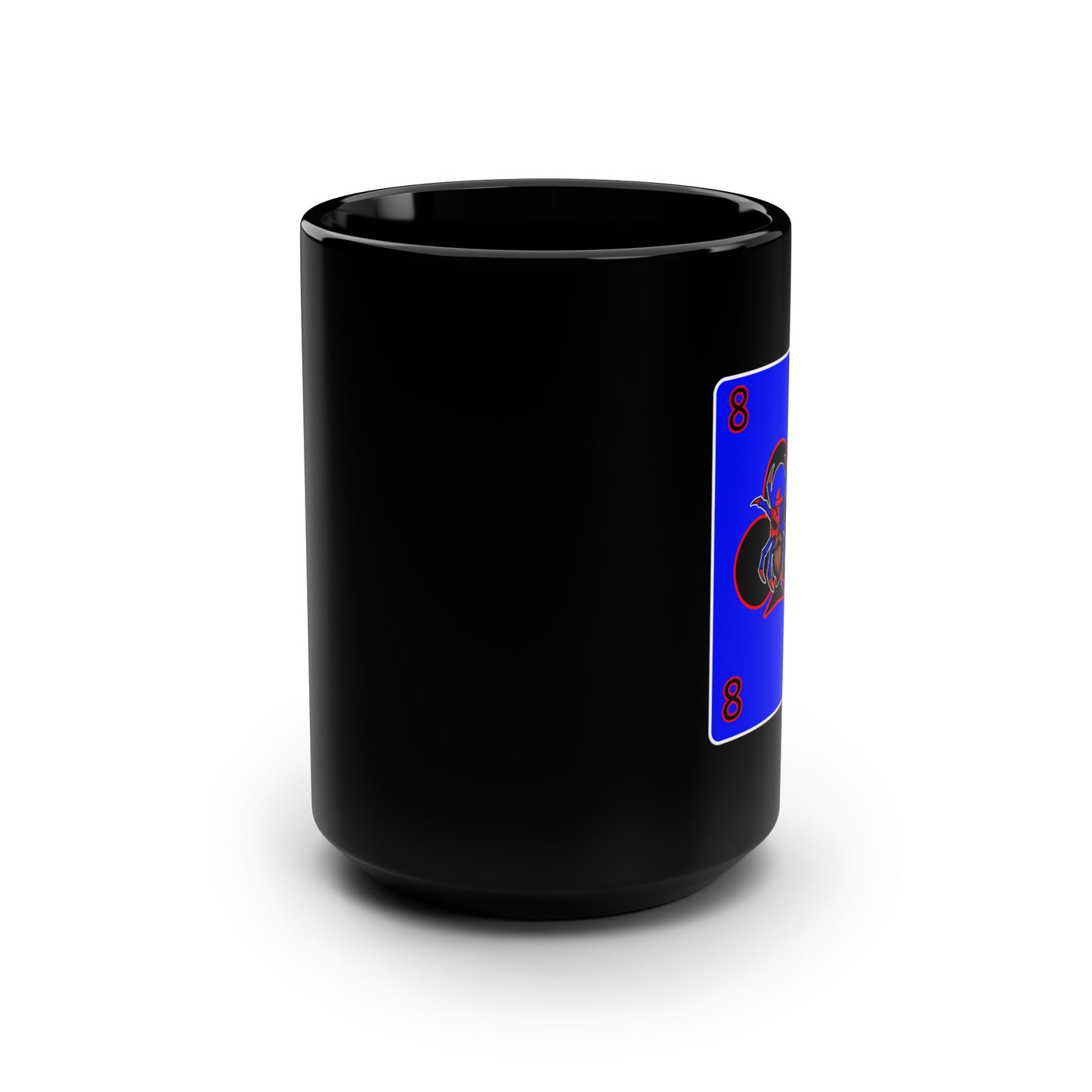 Spiderman8888 Club8888 Card Black Mug, 15oz
