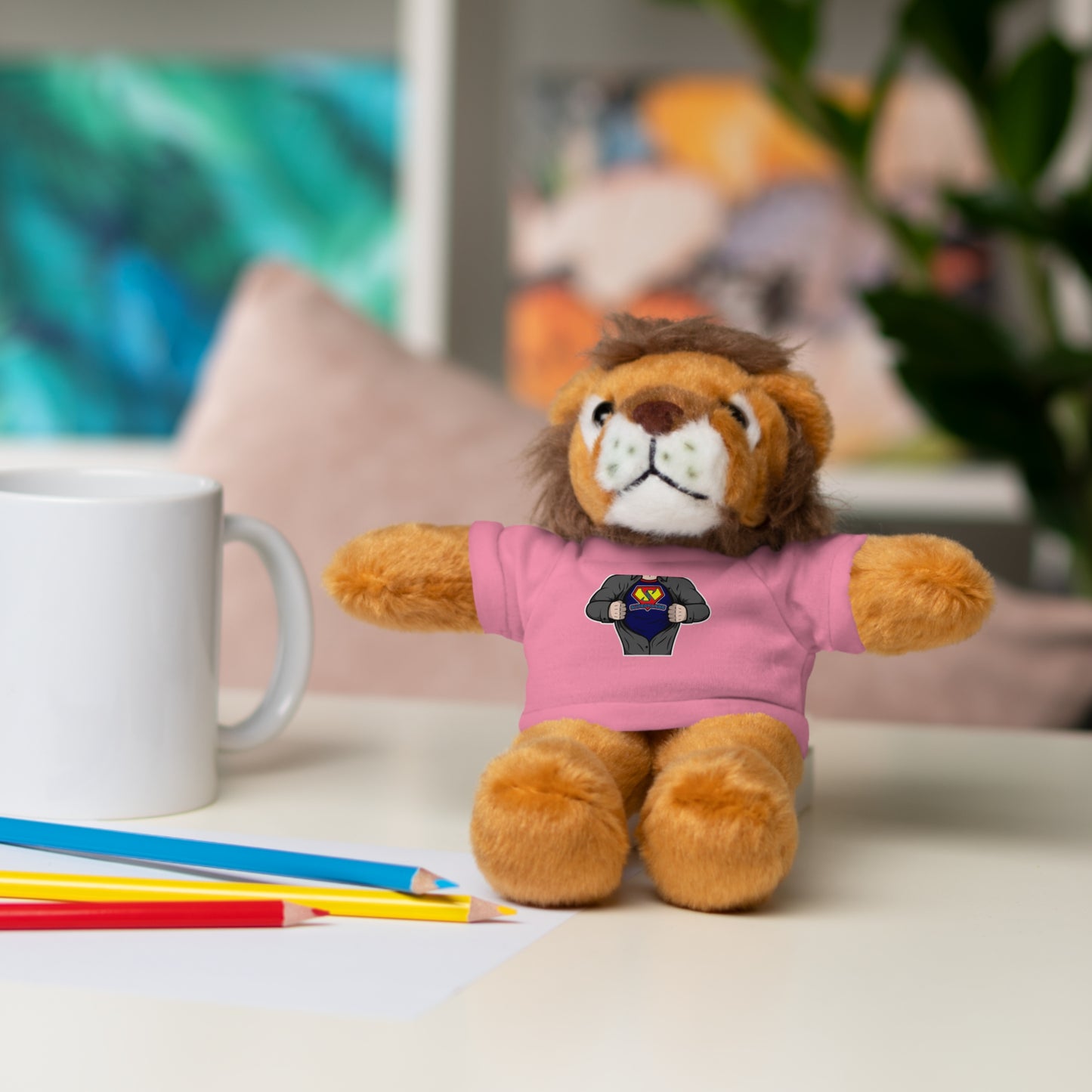 Superman85 Shirt Rip Stuffed Animals with Tee