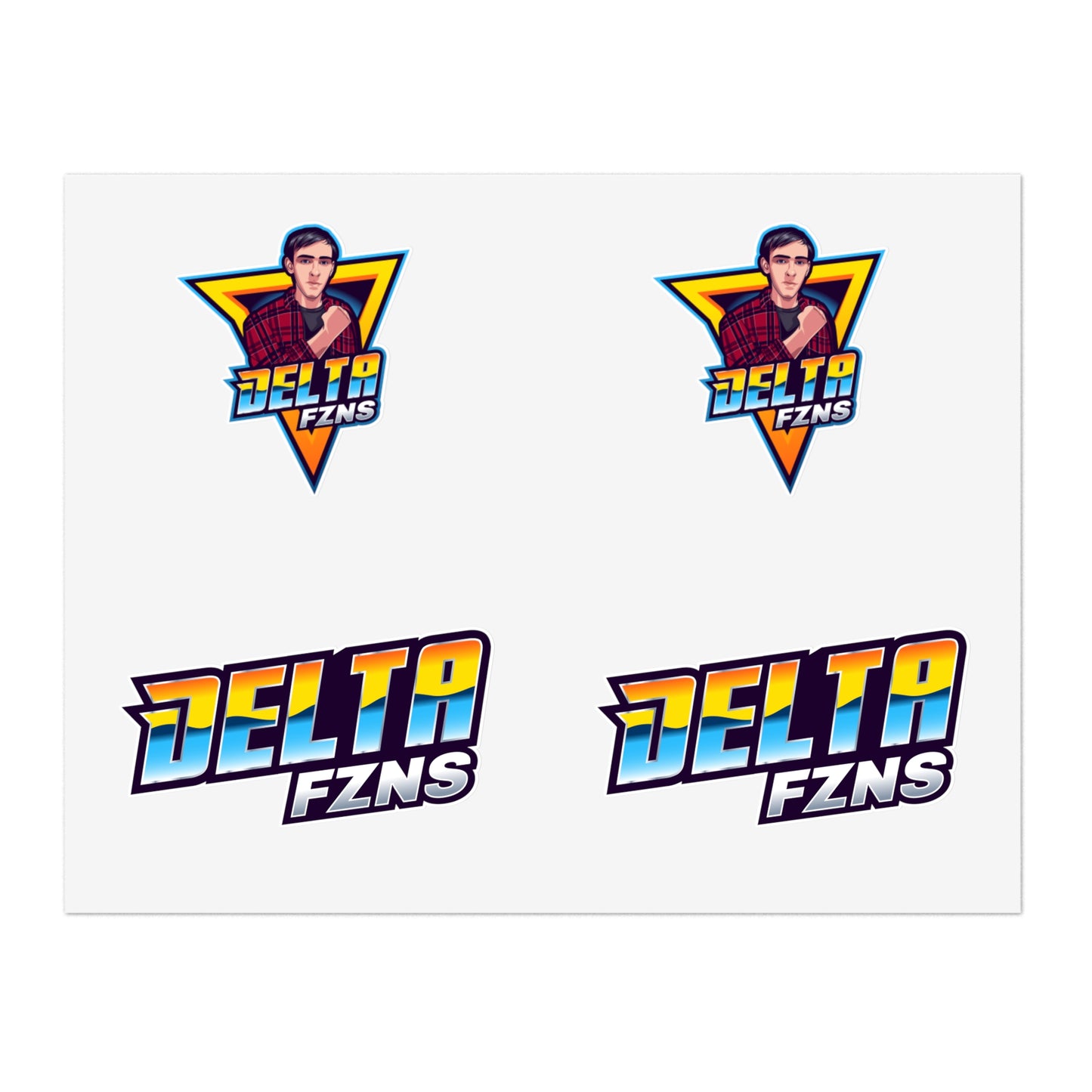 Delta FZNS Sticker Sheets