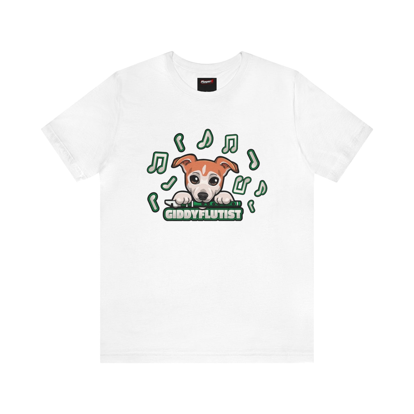 GiddyFlutist Notes Unisex T-Shirt