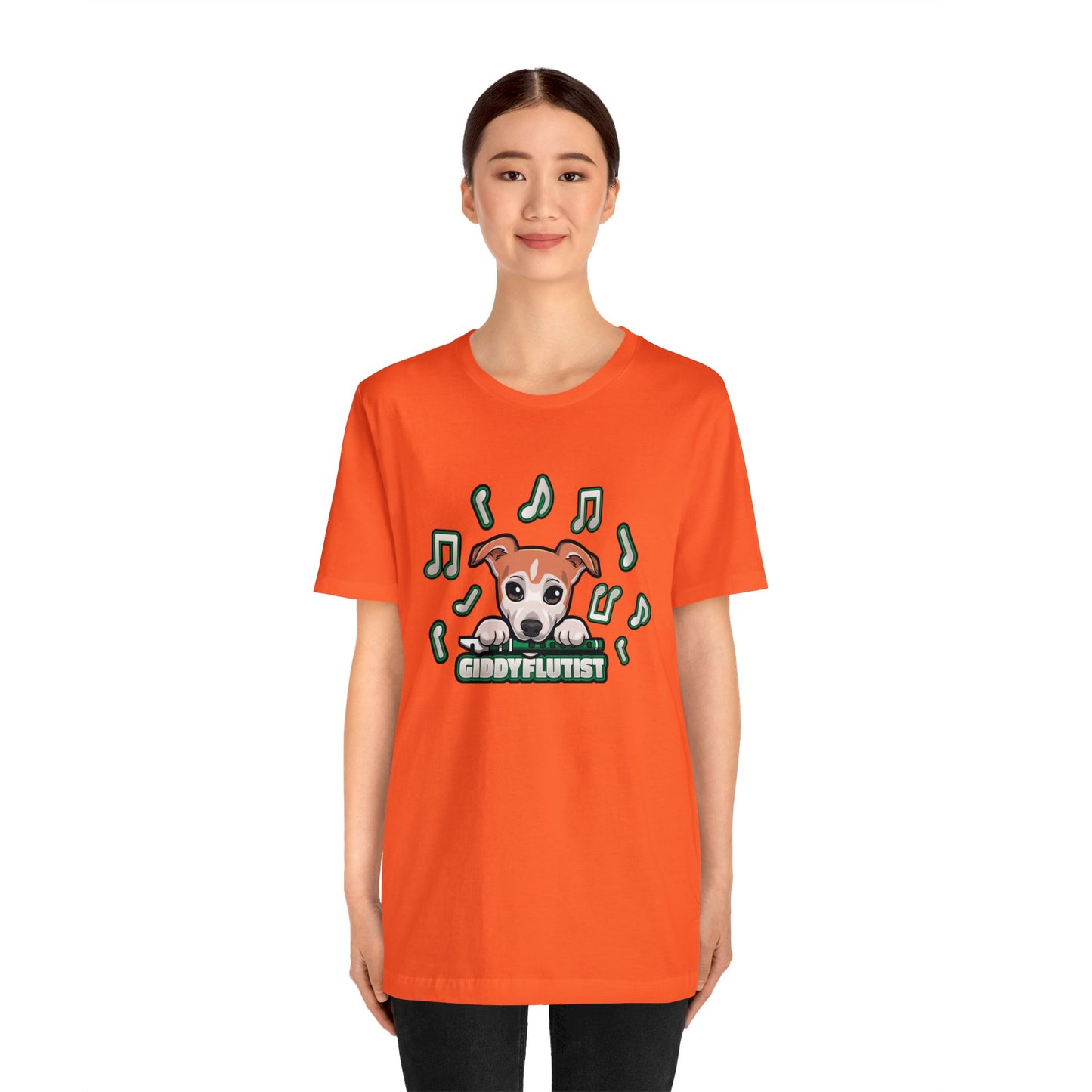 GiddyFlutist Notes Unisex T-Shirt