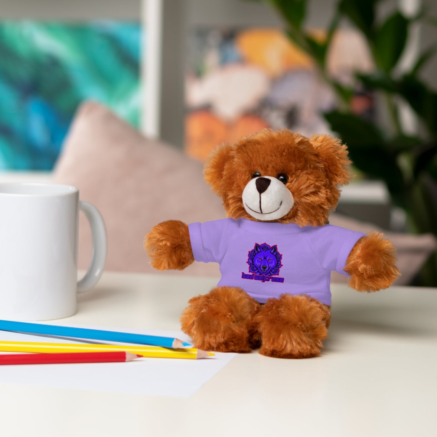 BadWolfRose Classic Stuffed Animals with Tee