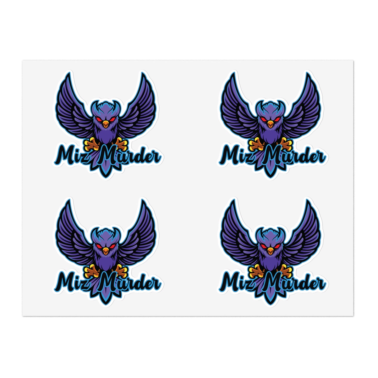 Miz Murder Sticker Sheets