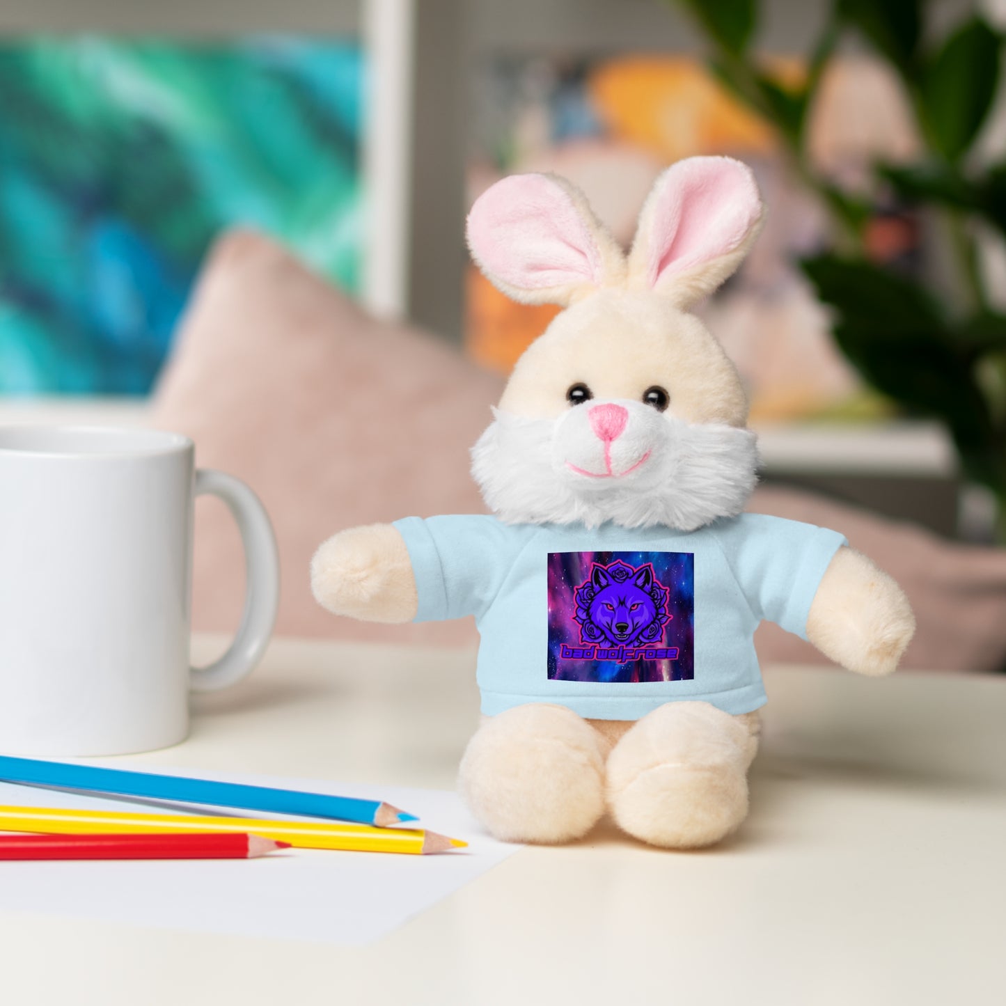 BadWolfRose Space Stuffed Animals with Tee
