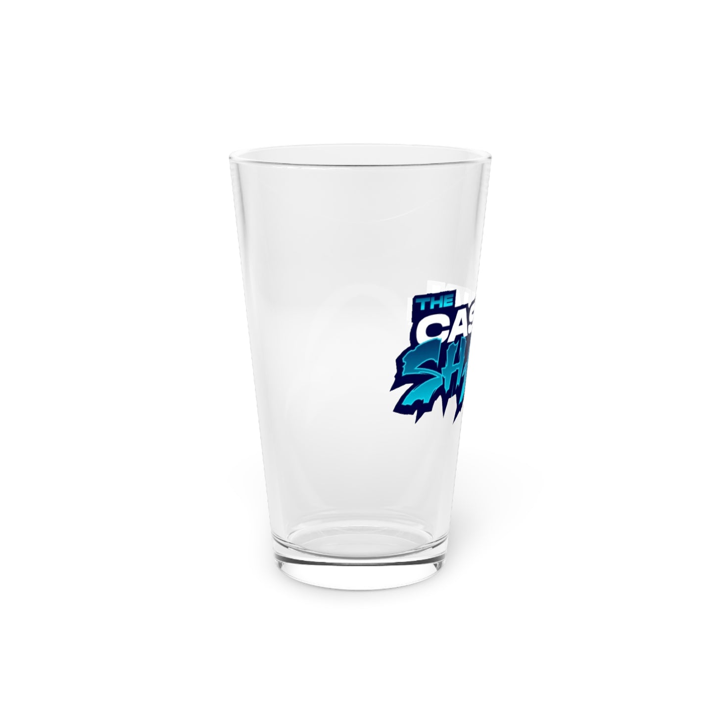 Casual Shark Glass, 16oz
