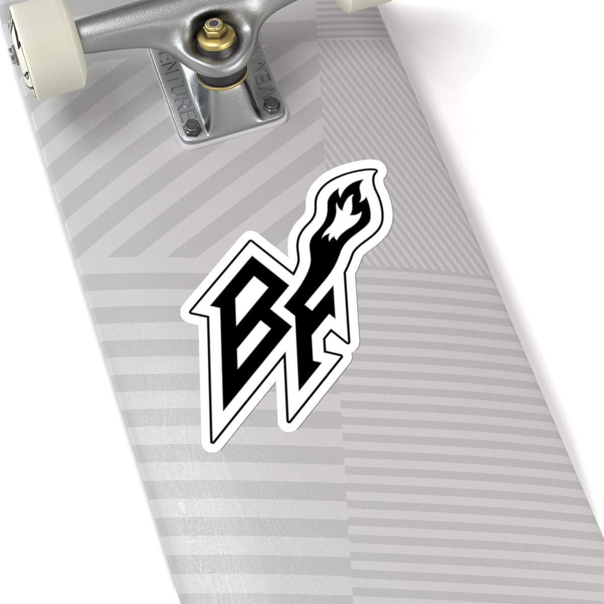 BlackFox White & Black Stickers