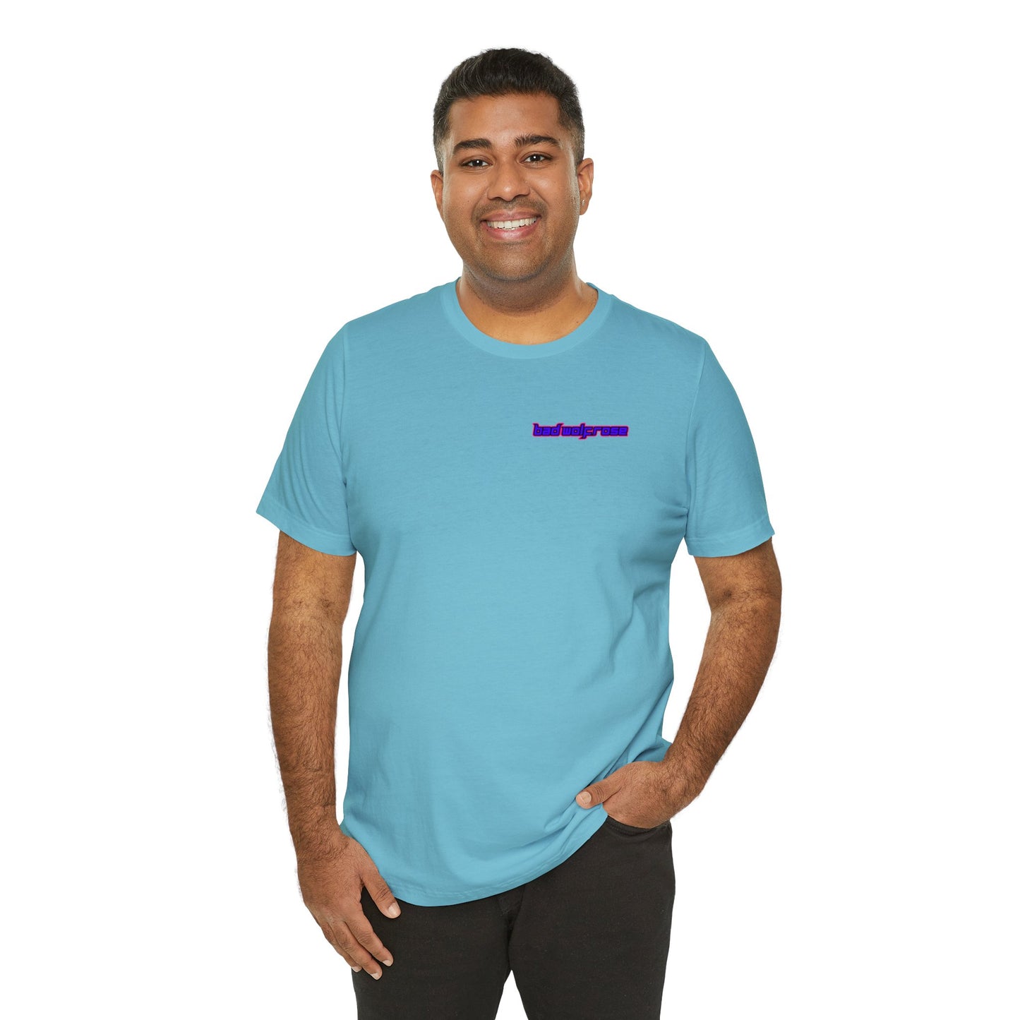 BadWolfRose Back Print Unisex T-shirt
