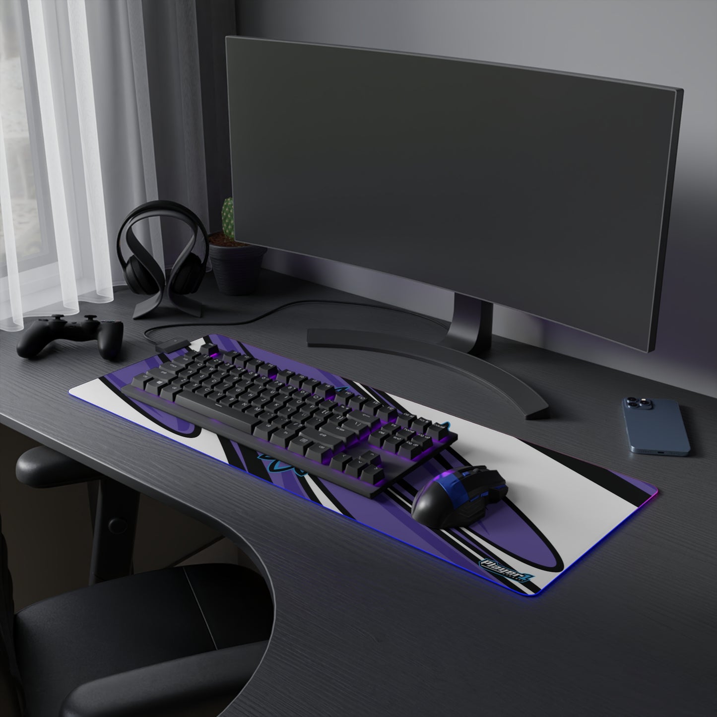 Miz Murder LED Gaming Mouse Pad