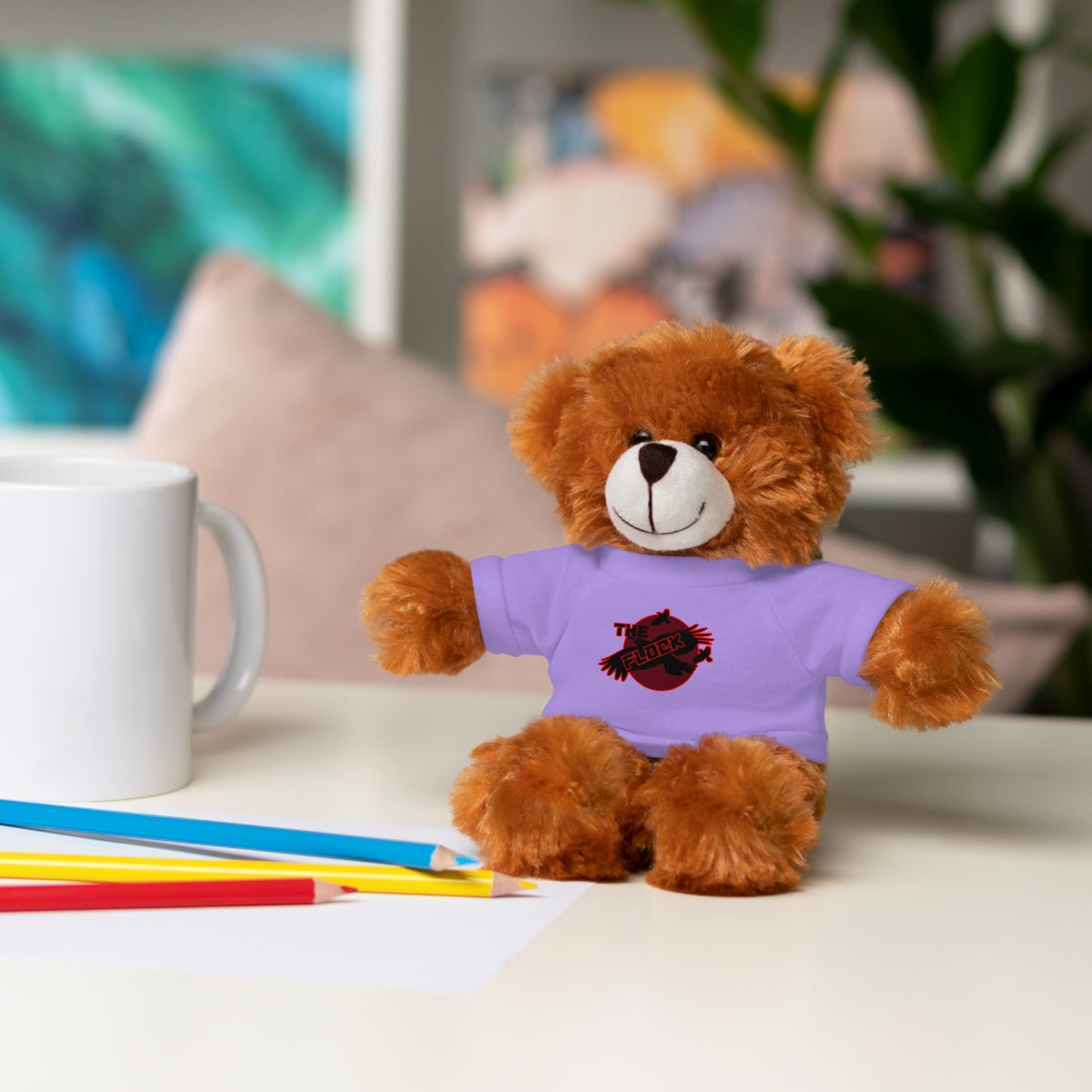 THE FLOCK Stuffed Animals with Tee