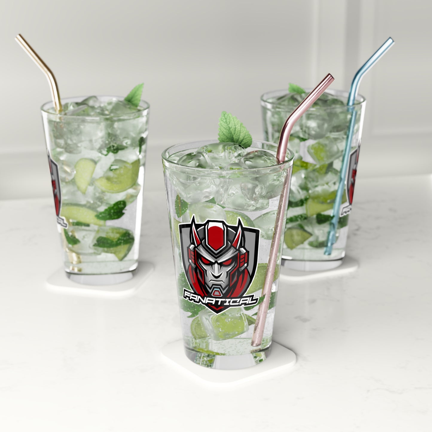 Fanatical Esports Classic Pint Glass, 16oz