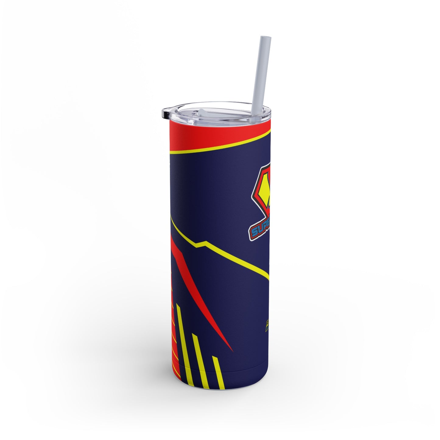 Superman85 Skinny Matte Tumbler, 20oz