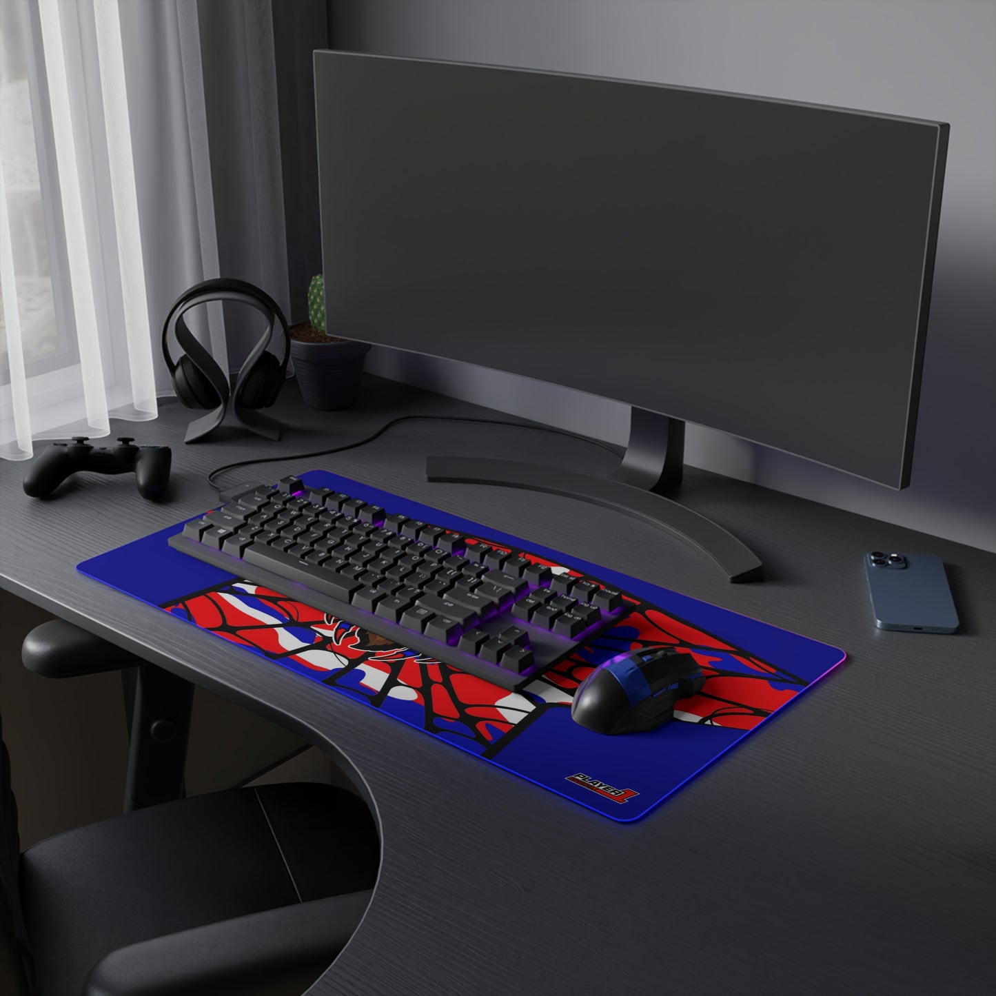 Spiderman8888 LED Gaming Mouse Pad