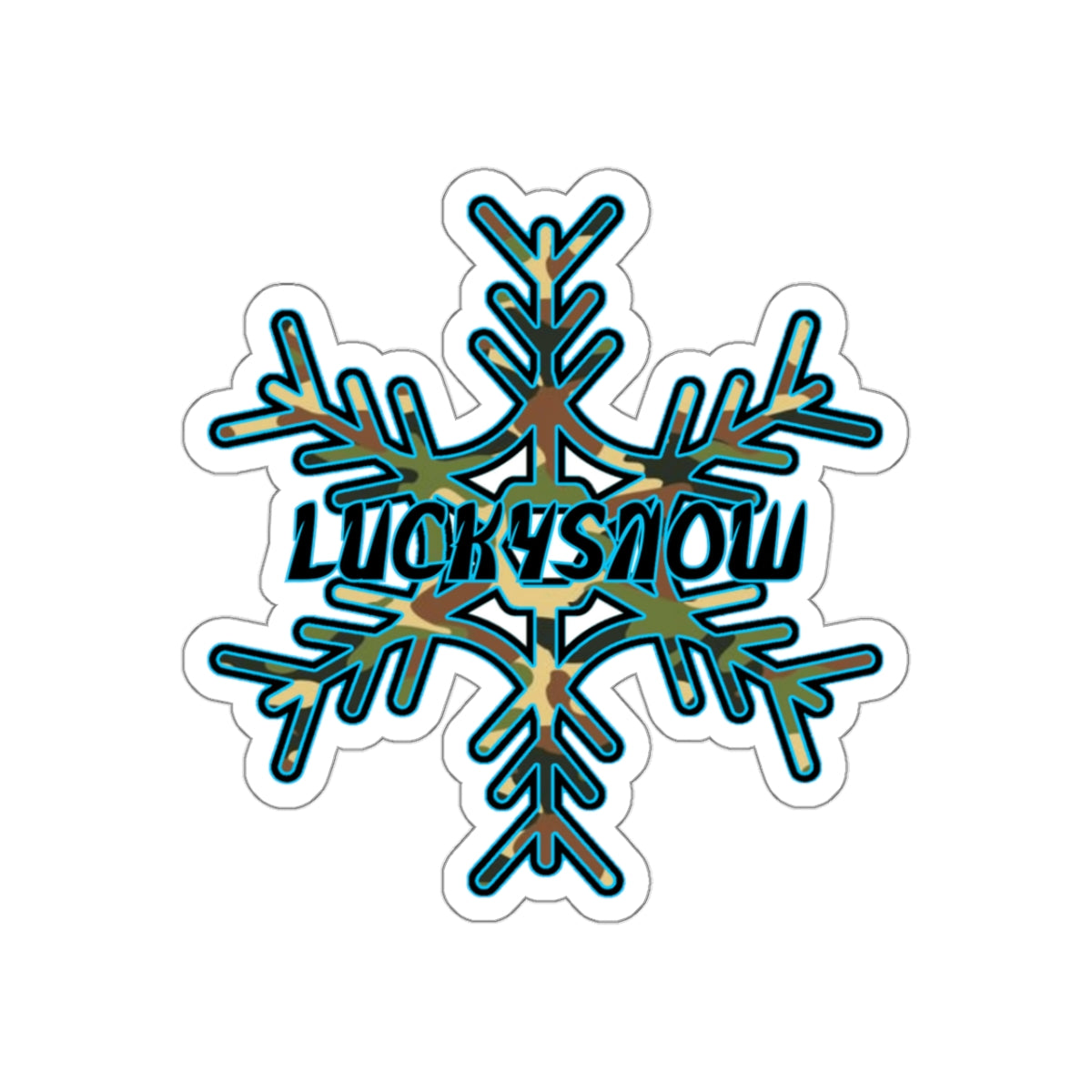 LuckySnow Stickers