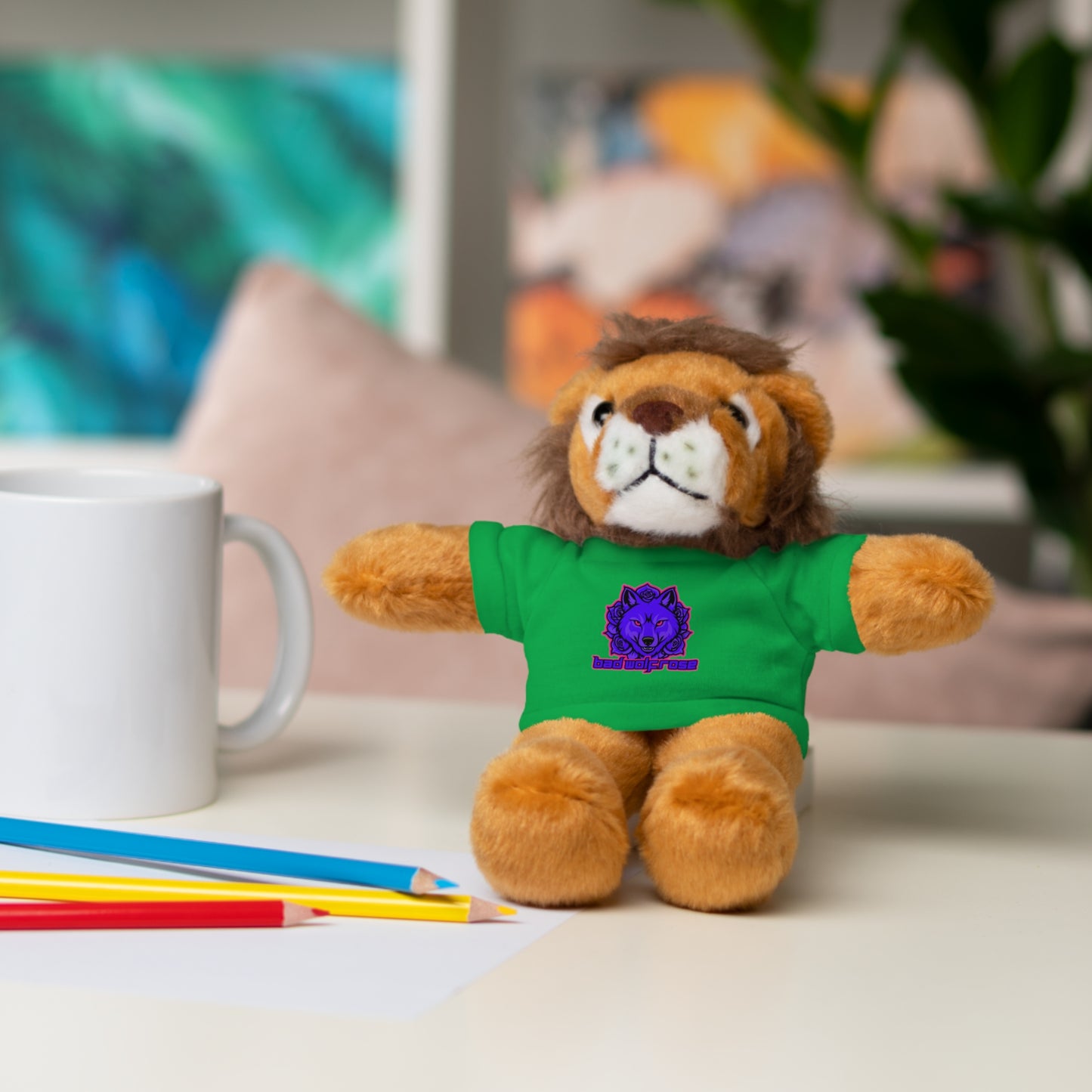 BadWolfRose Classic Stuffed Animals with Tee