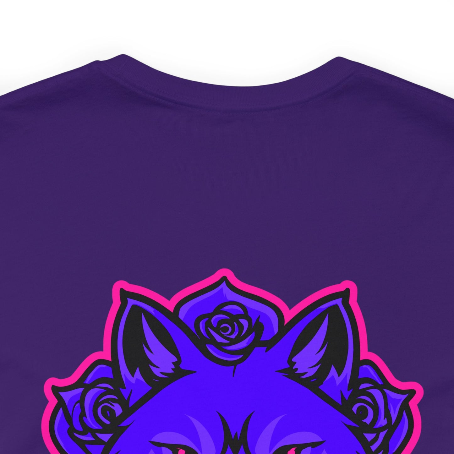 BadWolfRose Back Print Unisex T-shirt