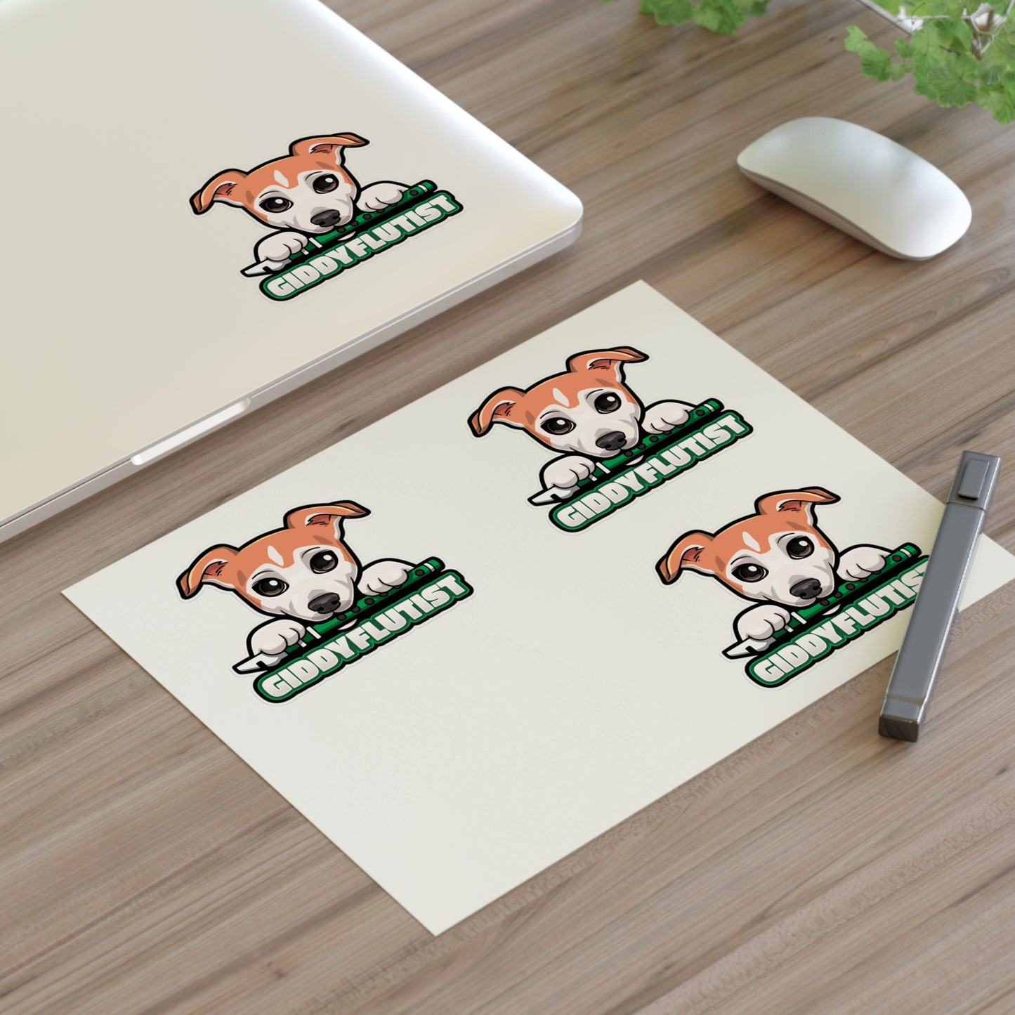 GiddyFlutist Sticker Sheets