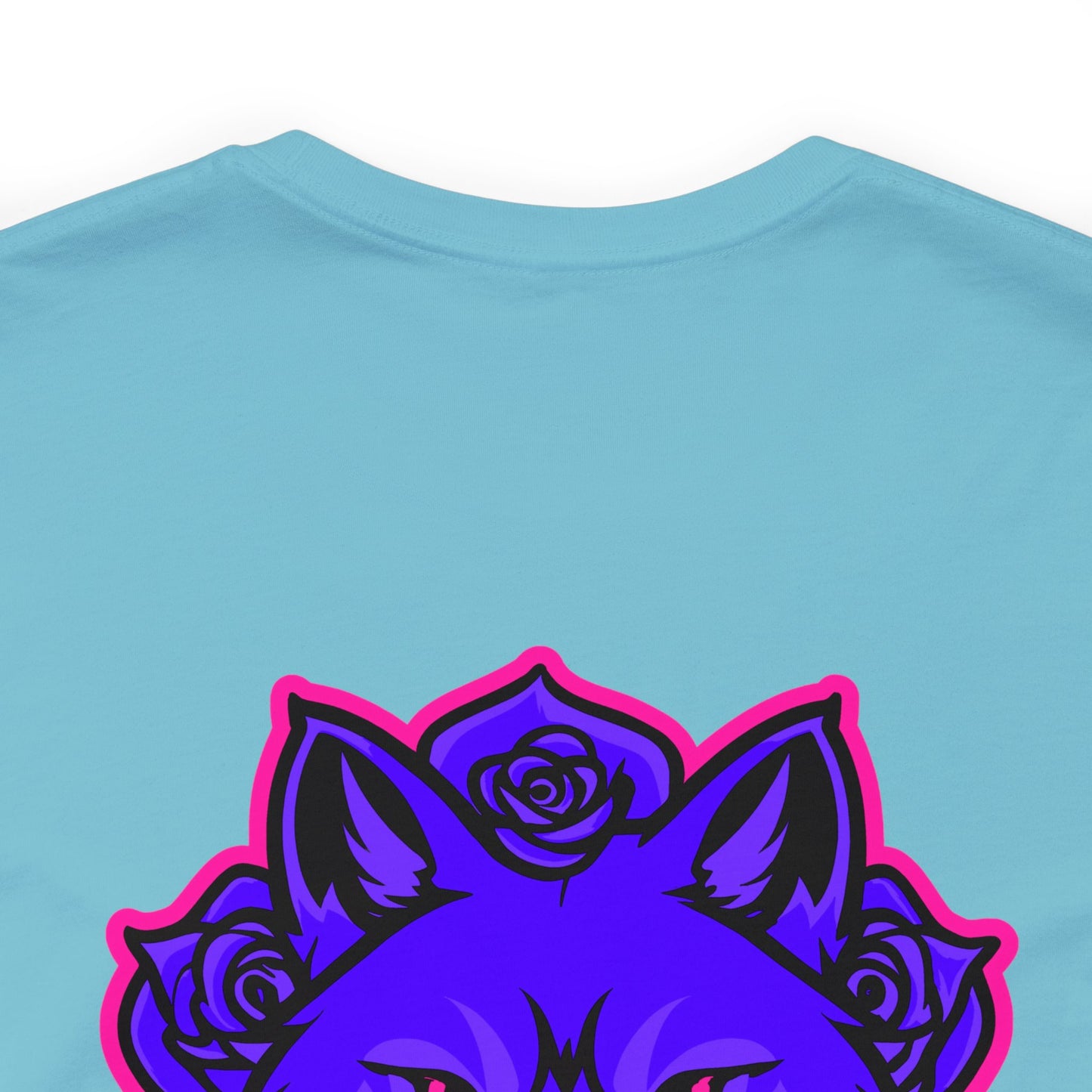 BadWolfRose Back Print Unisex T-shirt
