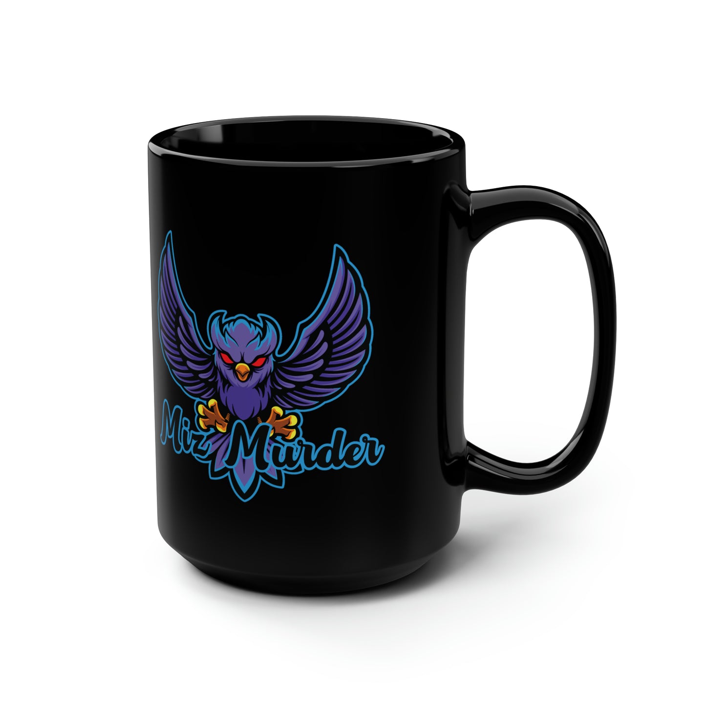 Miz Murder Black Mug, 15oz