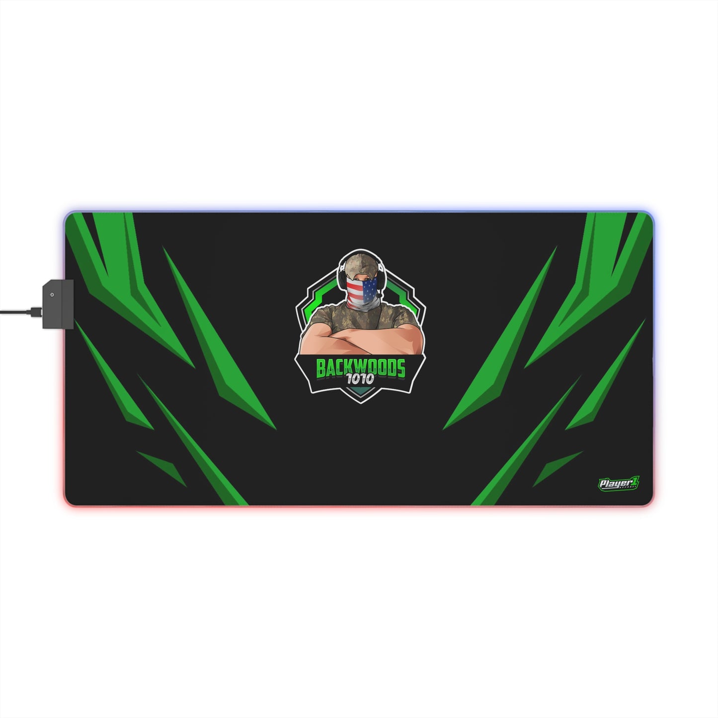 Backwoods1010 LED Gaming Mouse Pad