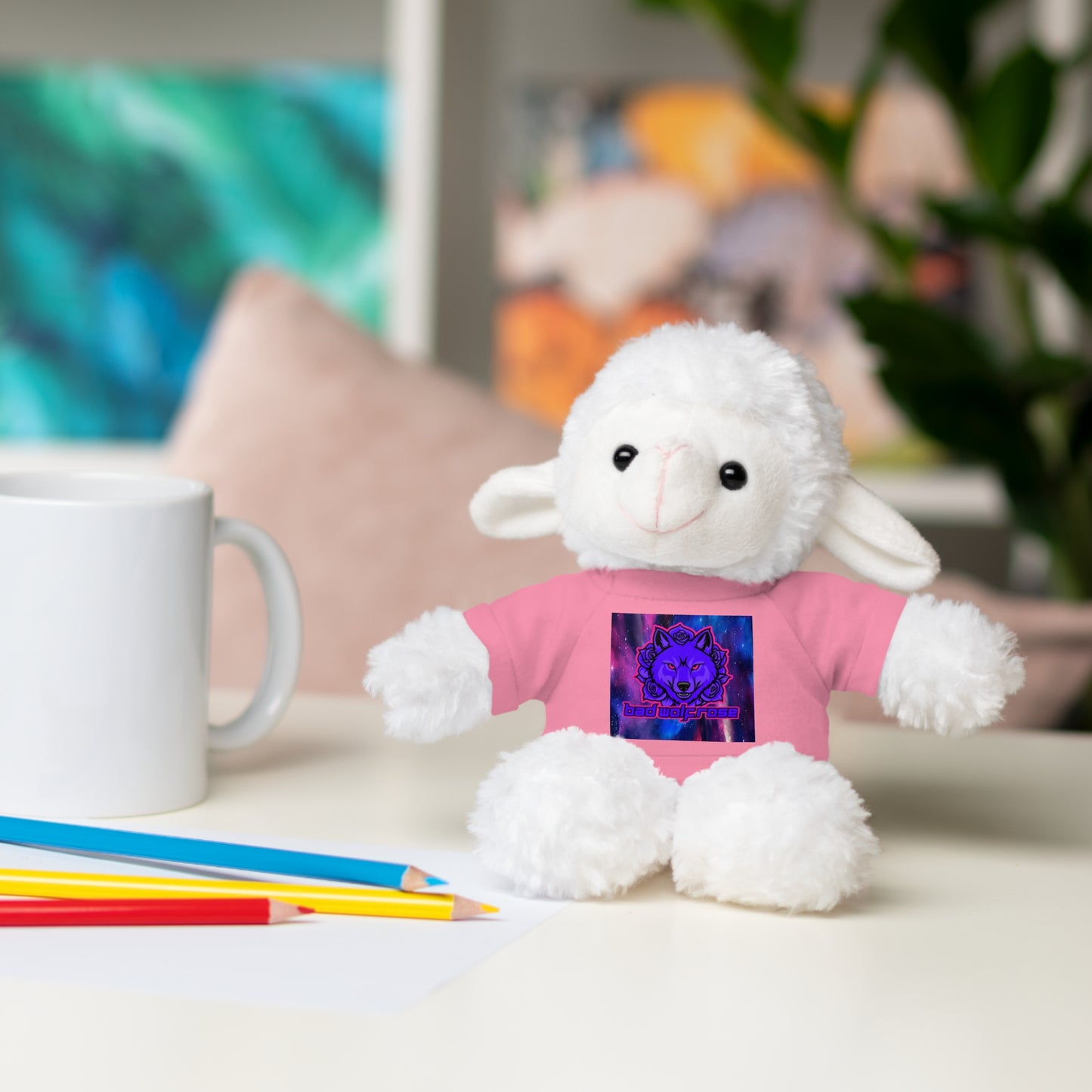 BadWolfRose Space Stuffed Animals with Tee