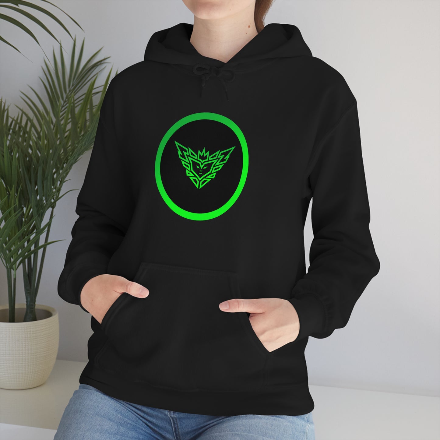 Hezekiah Circle Logo Unisex Hoodie
